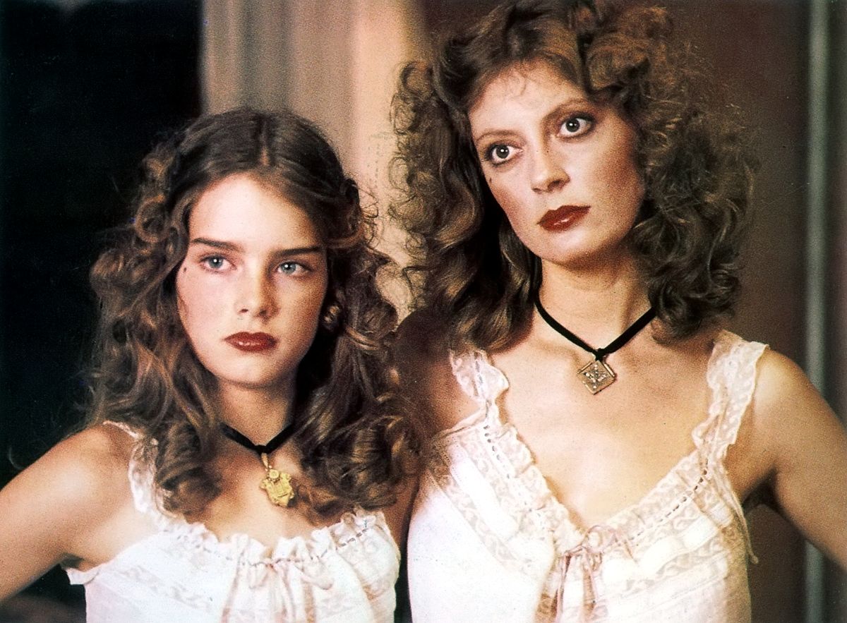 Брук Шилдс и Сьюзан Сарандон в фильме «Прелестное дитя», 1978 г.