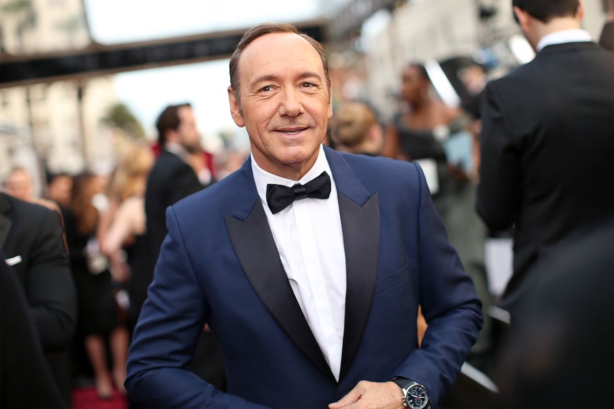 Кевин Спейси на церемонии вручения премии «Оскар»