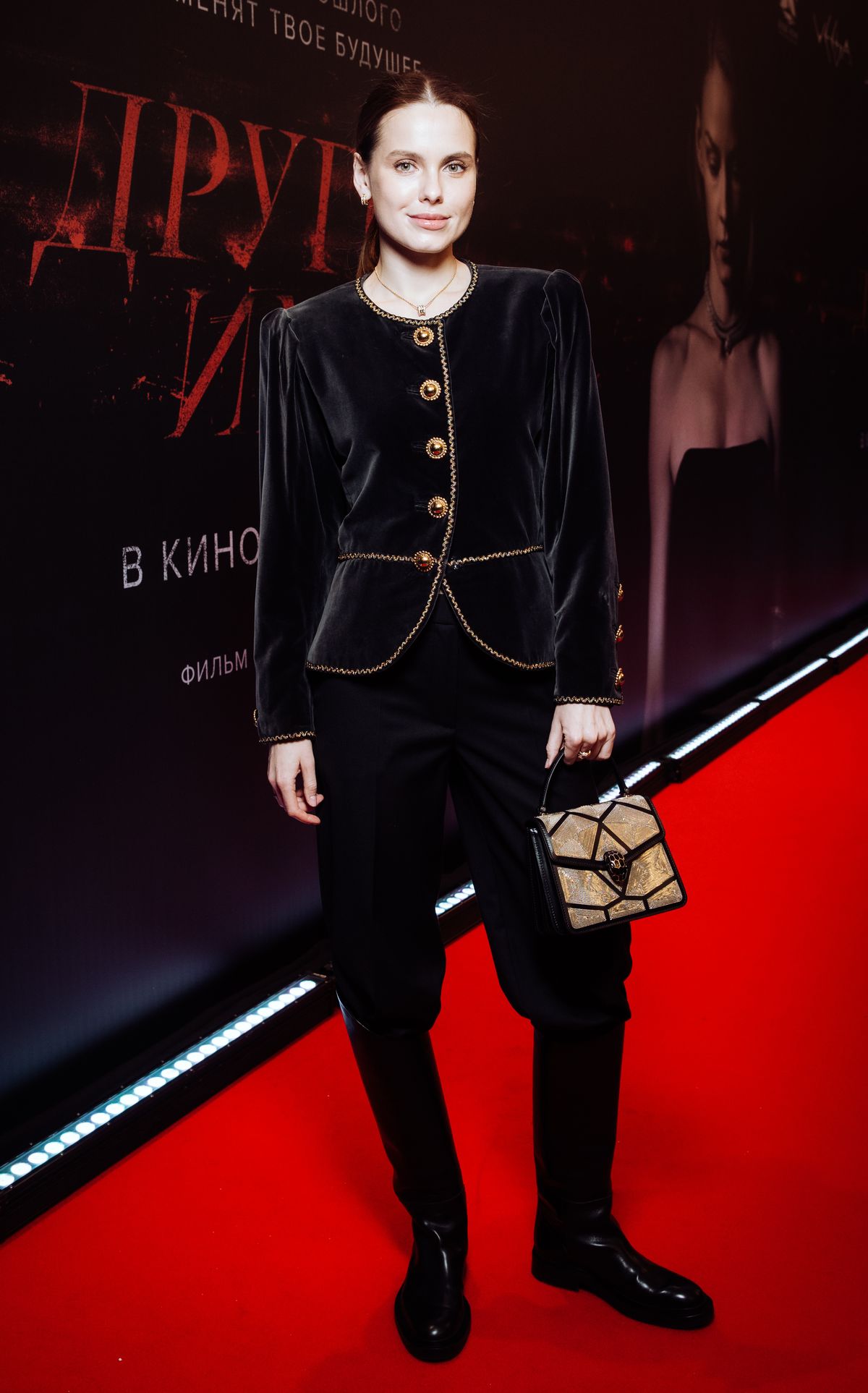Дарья Клюкина на премьере фильма «Другое имя» в кинотеатре «Художественный», 1 февраля 2022 г. Дарья Клюкина на премьере фильма «Другое имя»