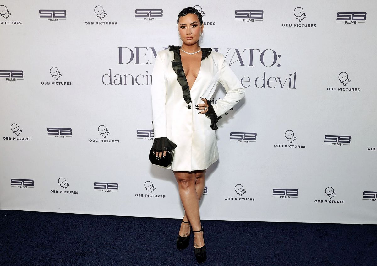 Деми Ловато на премьере документального сериала YouTube Originals «Demi Lovato: Dancing With The Devil»