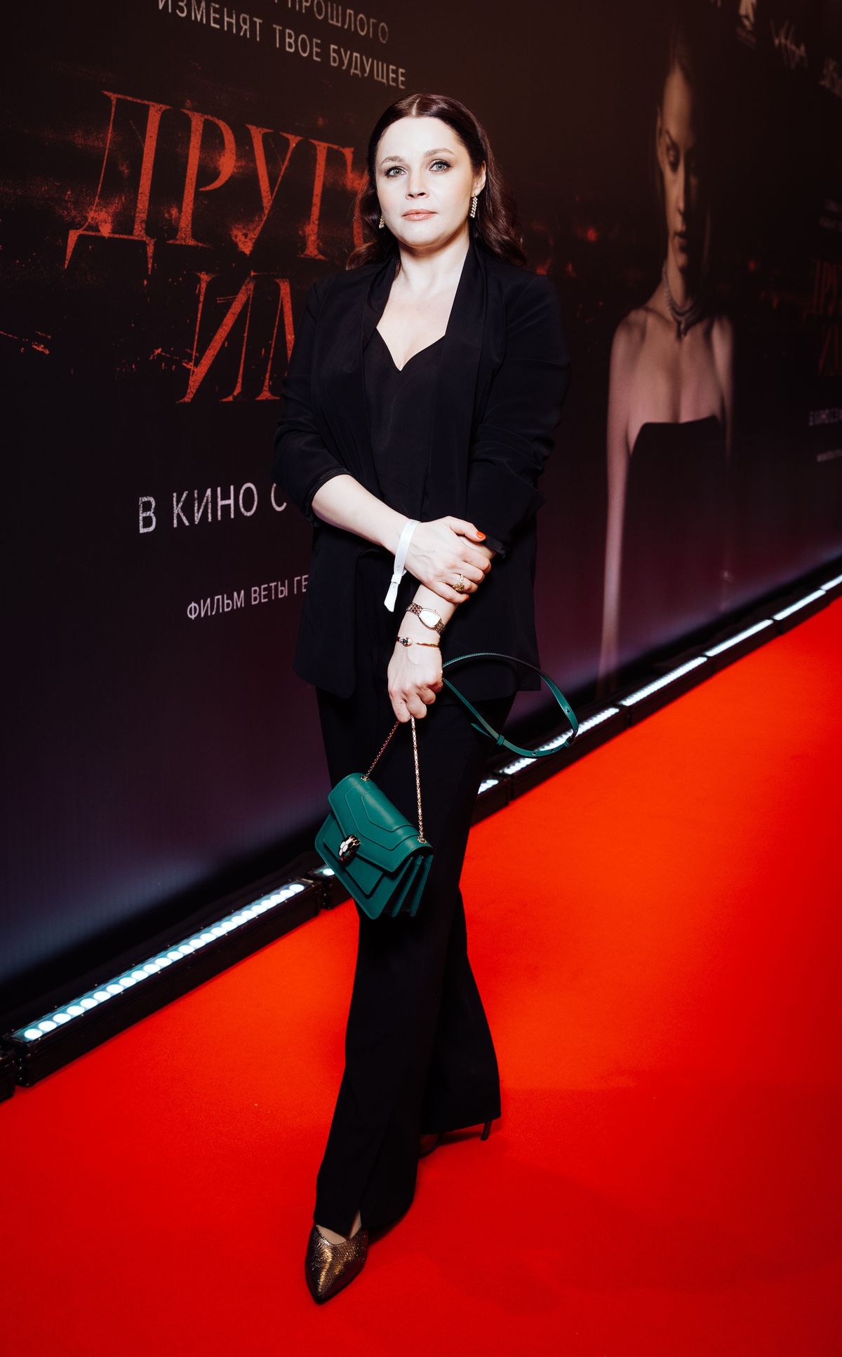 Екатерина Вуличенко на премьере фильма «Другое имя» в кинотеатре «Художественный», 1 февраля 2022 г. Екатерина Вуличенко на премьере фильма «Другое имя»