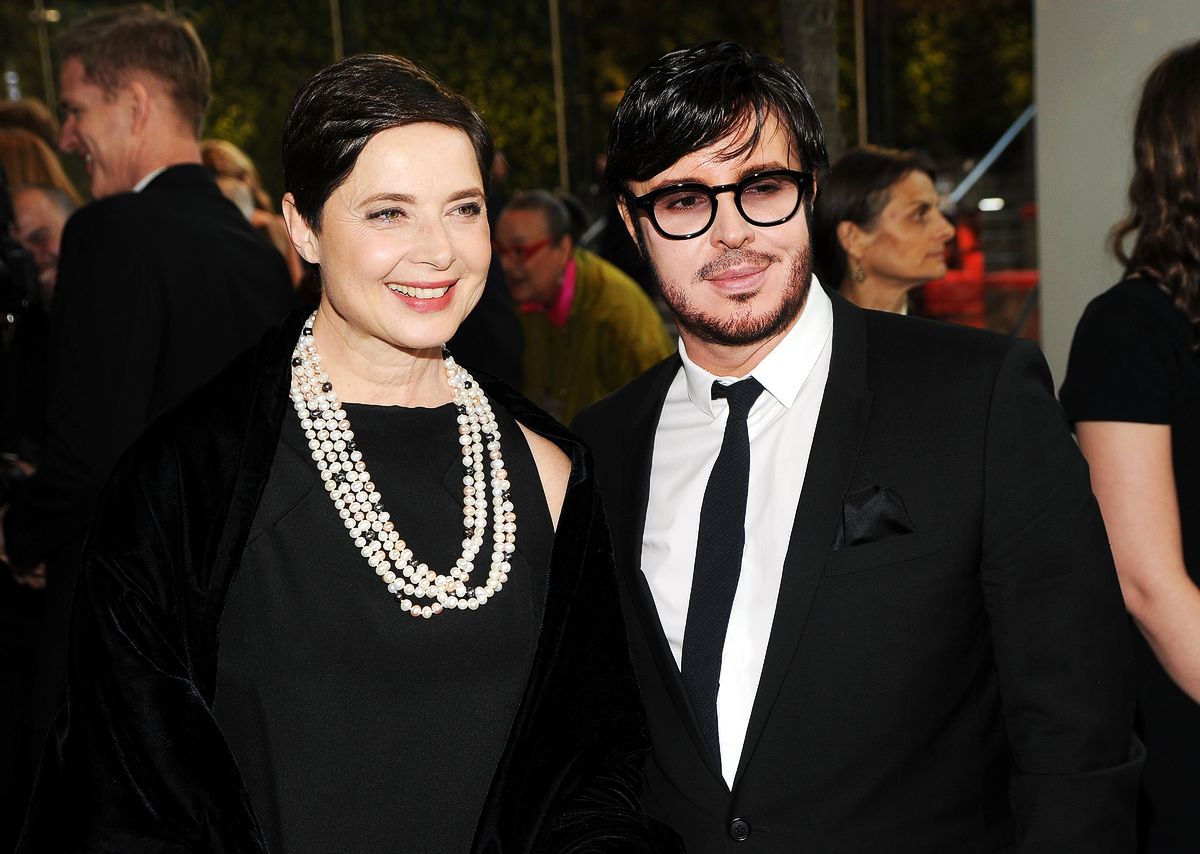 Изабелла Росселлини и Франсуа Нарс на церемонии вручения премии CFDA Fashion Awards 2010