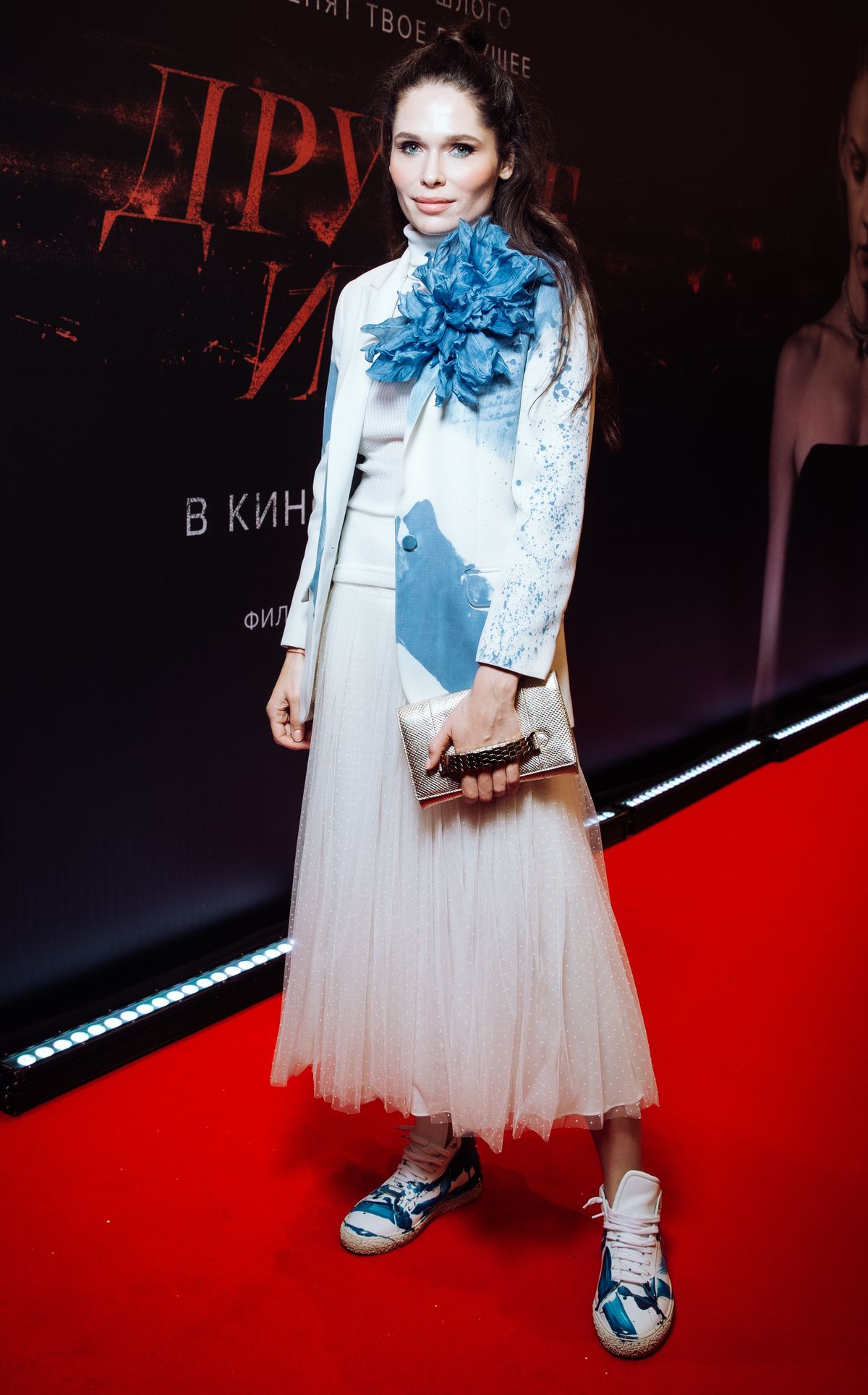 Полина Аскери на премьере фильма «Другое имя» в кинотеатре «Художественный», 1 февраля 2022 г. Полина Аскери на премьере фильма «Другое имя»