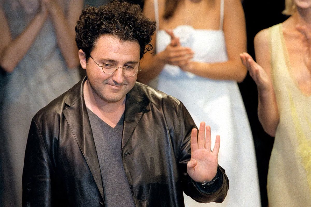 Альбер Эльбаз на шоу Guy Laroche Ready-to-Wear Весна/Лето 1999