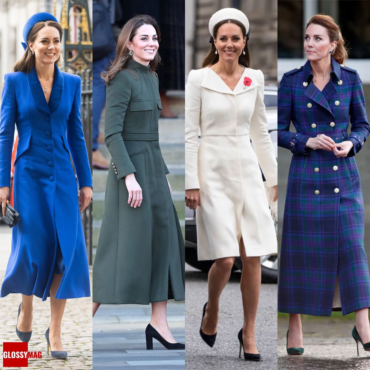 Герцогиня Кембриджская, Кейт Миддлтон любит платья-пальто, фото 1 Кейт Миддлтон любит платья-пальто, фото 1