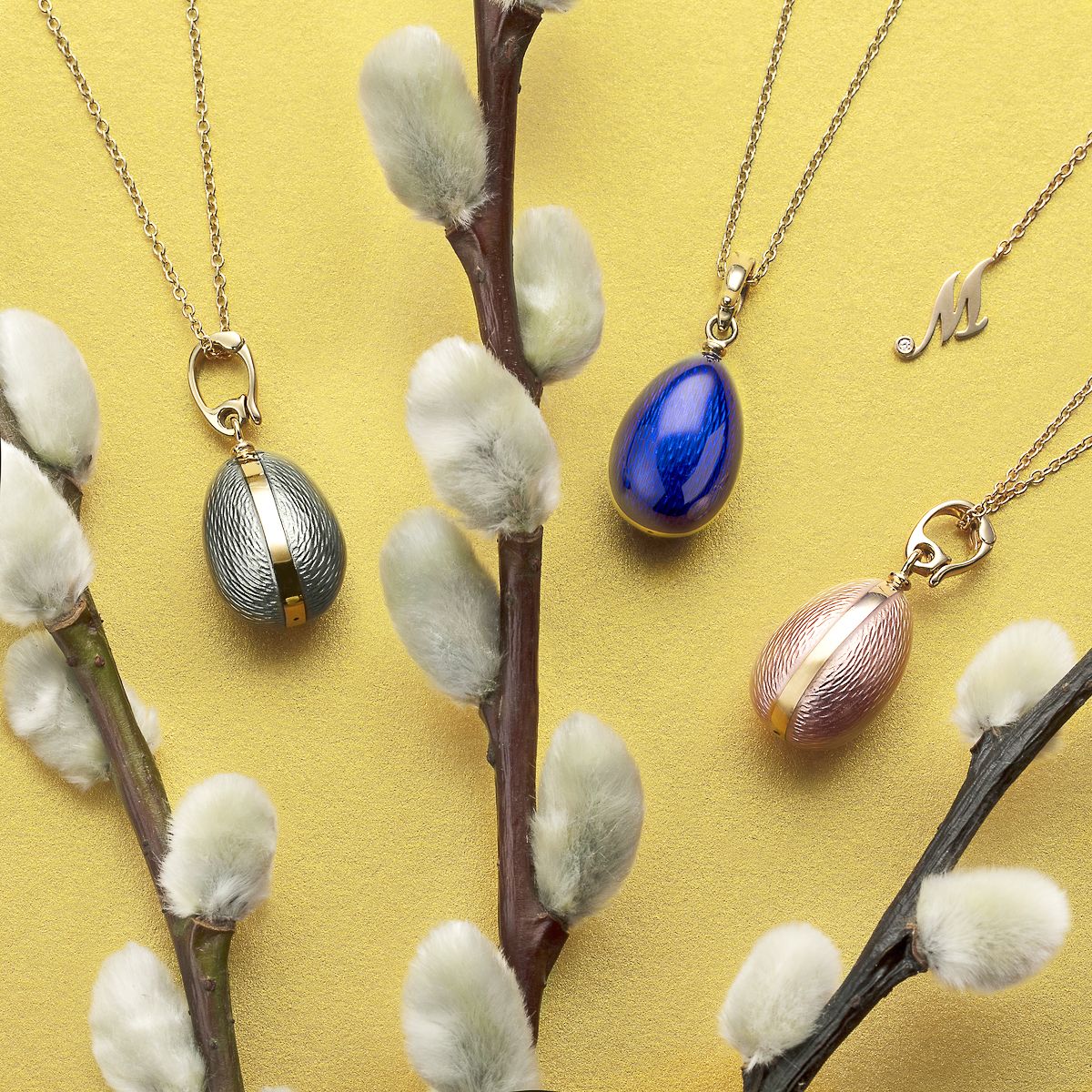 Mercury, кулоны из коллекции пасхальной Enamel