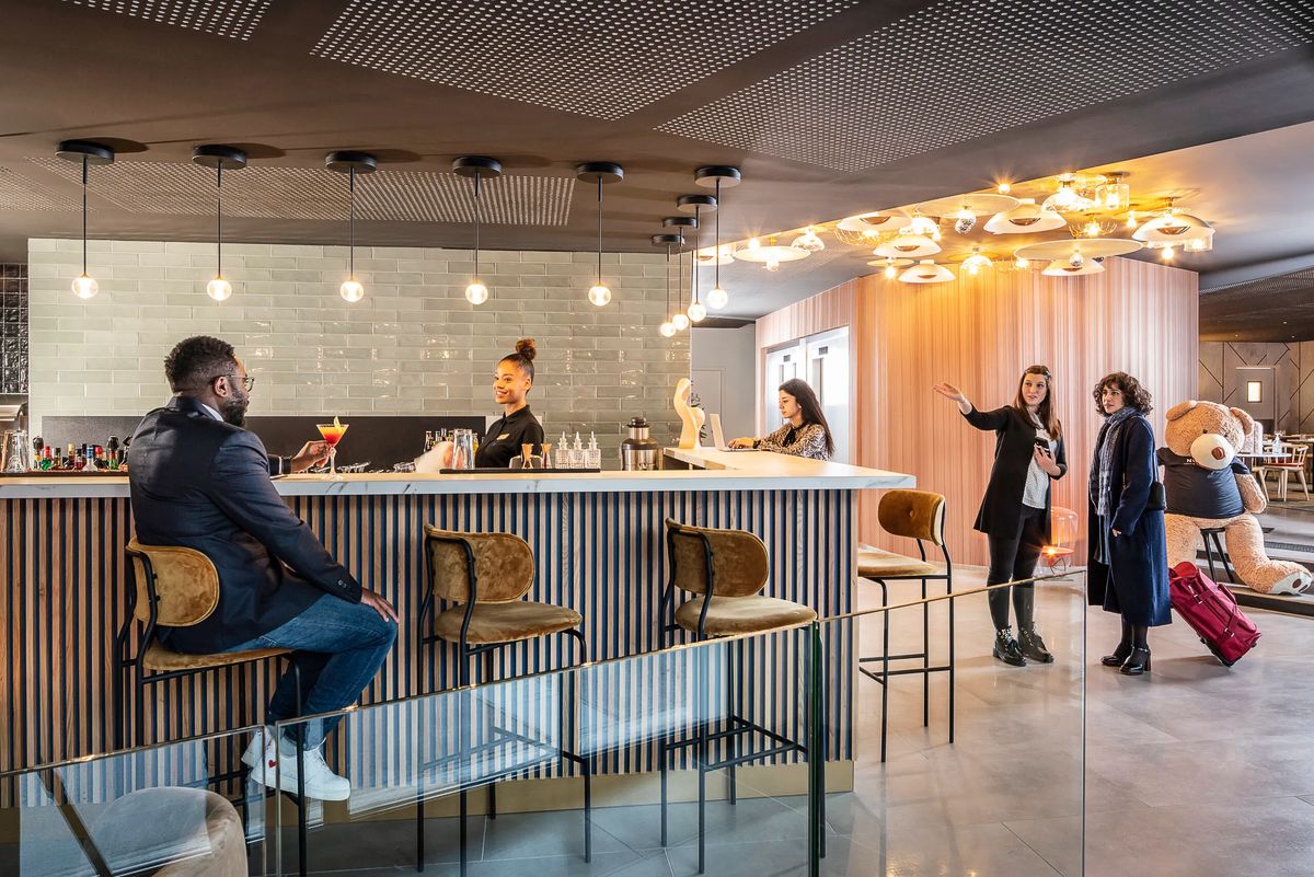 Отель Novotel Paris Belleville в Париже, фото 5
