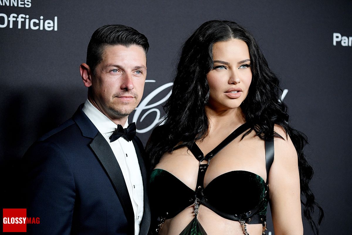 Андре Леммерс и Адриана Лима на гала-ужине в честь 25-летия партнерства Chopard и Каннского кинофестиваля