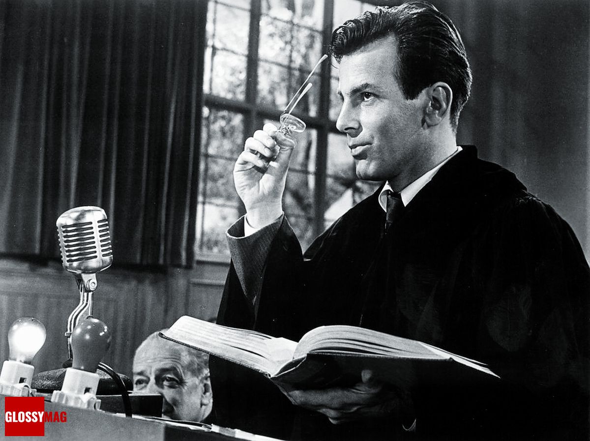 Максимилиан Шелл в фильме «Нюрнбергский процесс», 1961 г.