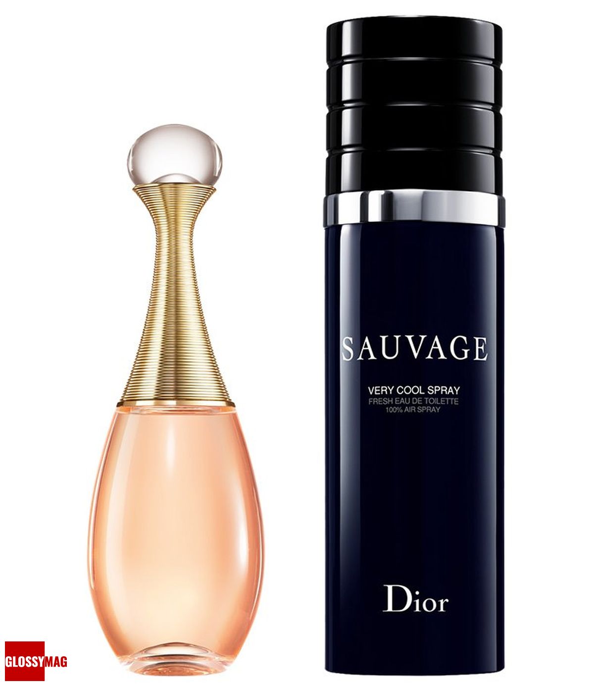 Dior, J’adore Injoy; Sauvage Very Cool Spray