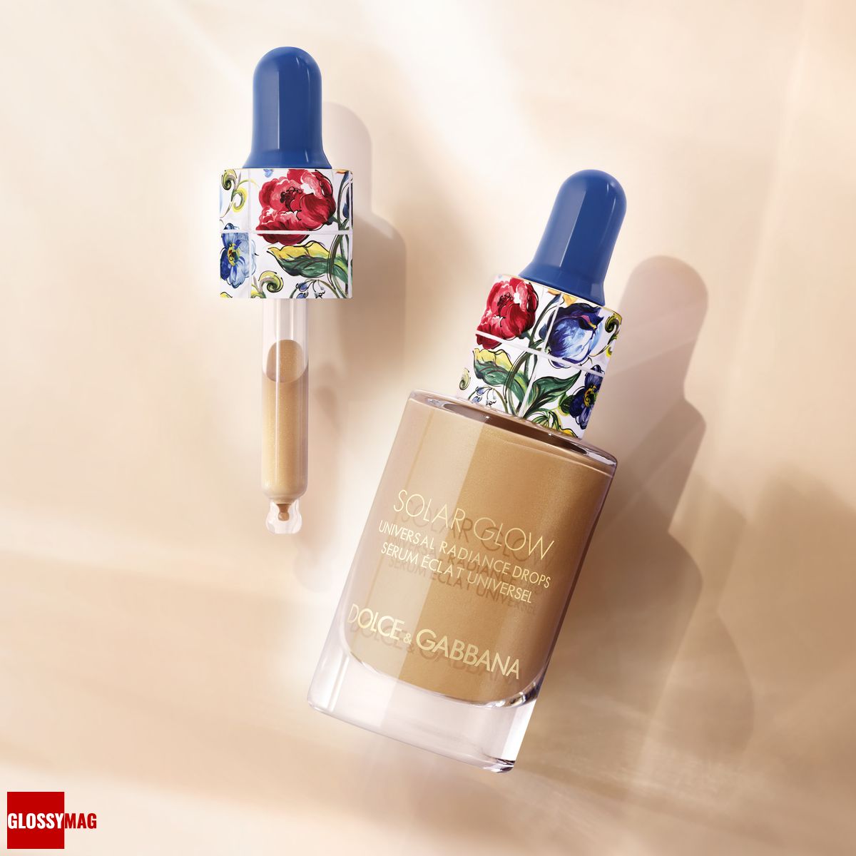 Dolce&Gabbana, универсальный хайлайтер Solar Glow Universal Radiance Drops, оттенок Sunrise