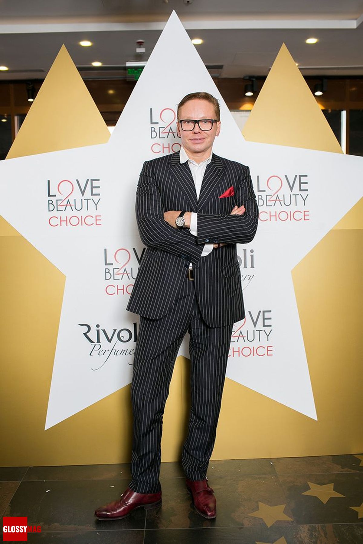 Эдгар Шабанов (Clarins Group) на закрытом мероприятии Beauty CHOICE в Rivoli Perfumery в ТГ Модный сезон, 28 июня 2017 г.