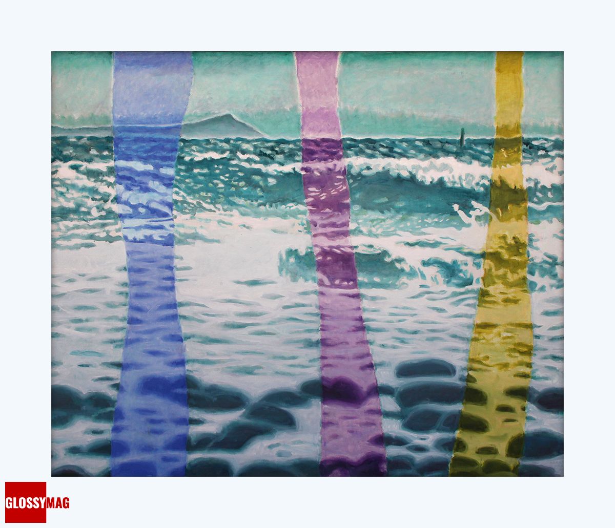 Елена Кулик, «Море» Елена Кулик, «Море», 100x120, холст, масло, 2022 г.