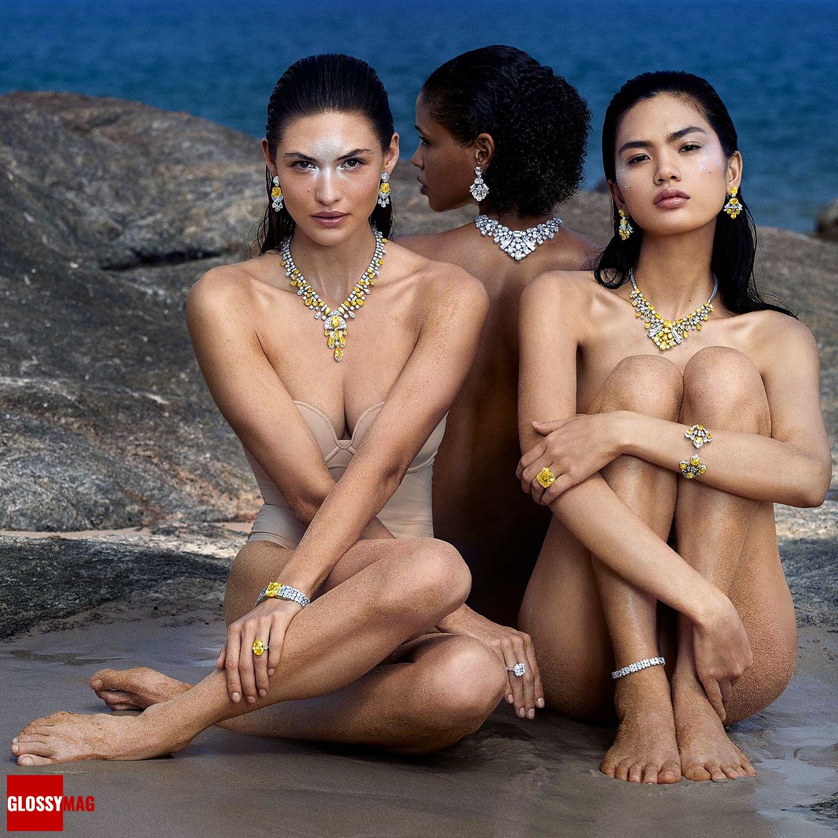 Грейс Элизабет, Айя Джонс и Кун Йе — обольстительные русалки Graffabulous, фото 4 Коллекция «Graffabulous» от Graff, фото 4