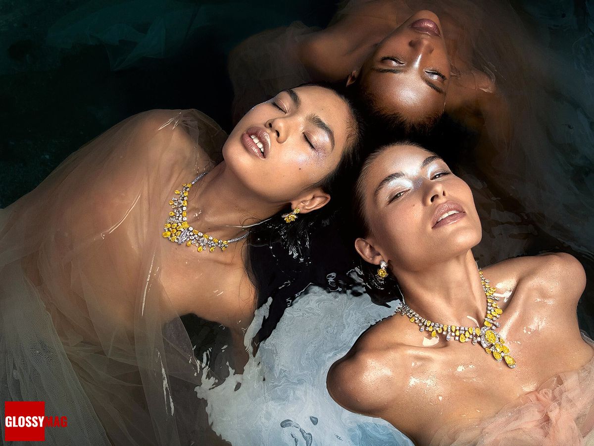 Грейс Элизабет, Айя Джонс и Кун Йе — обольстительные русалки Graffabulous, фото 5 Коллекция «Graffabulous» от Graff, фото 5