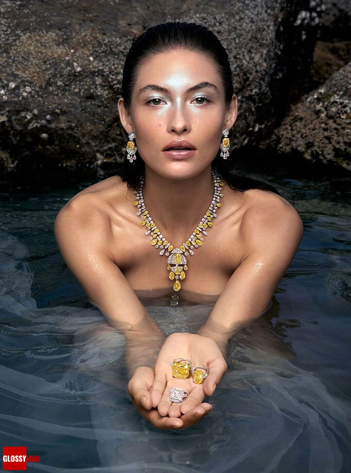 Грейс Элизабет, Айя Джонс и Кун Йе — обольстительные русалки Graffabulous, фото 7 Коллекция «Graffabulous» от Graff, фото 7