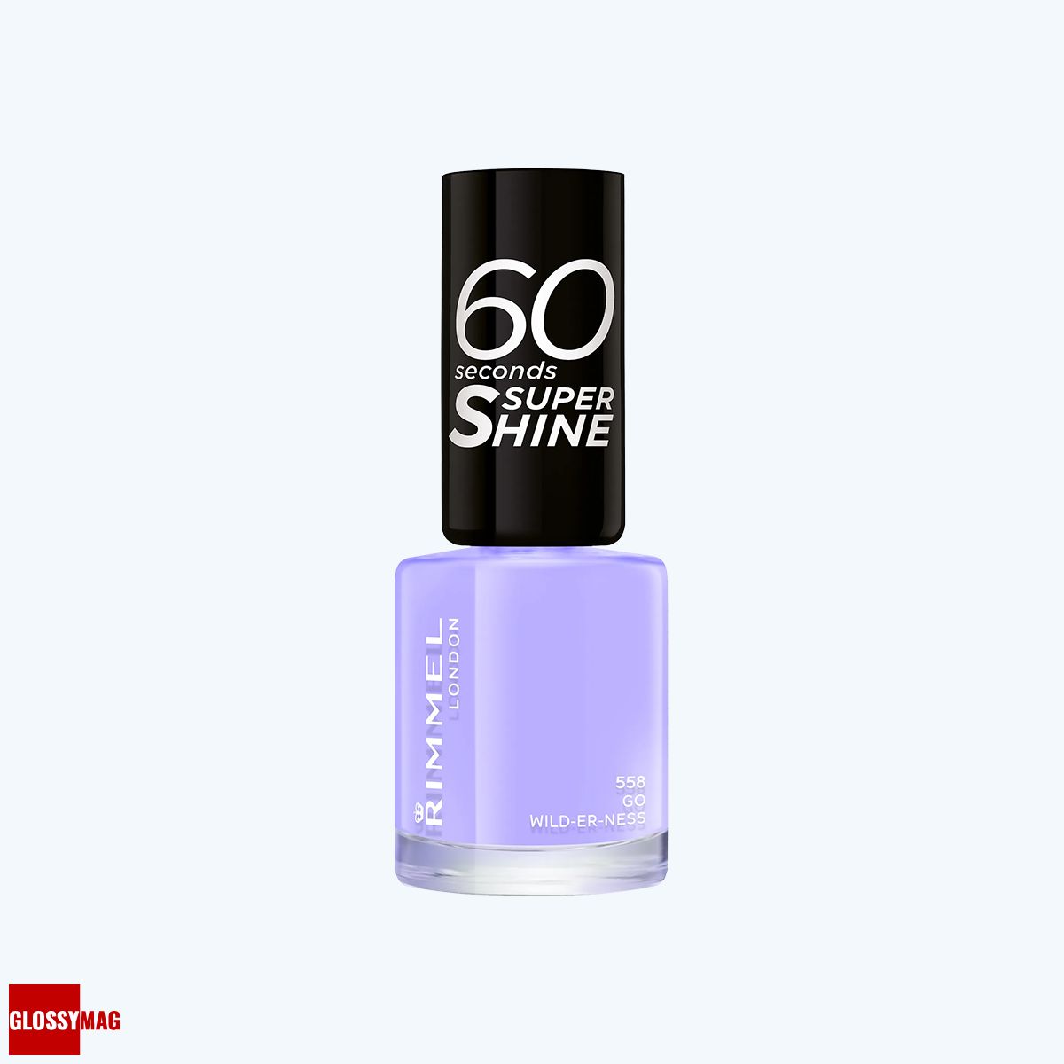 Rimmel London, лак для ногтей 60 Seconds Super Shine, оттенок 558 Go Wild-Er-Ness
