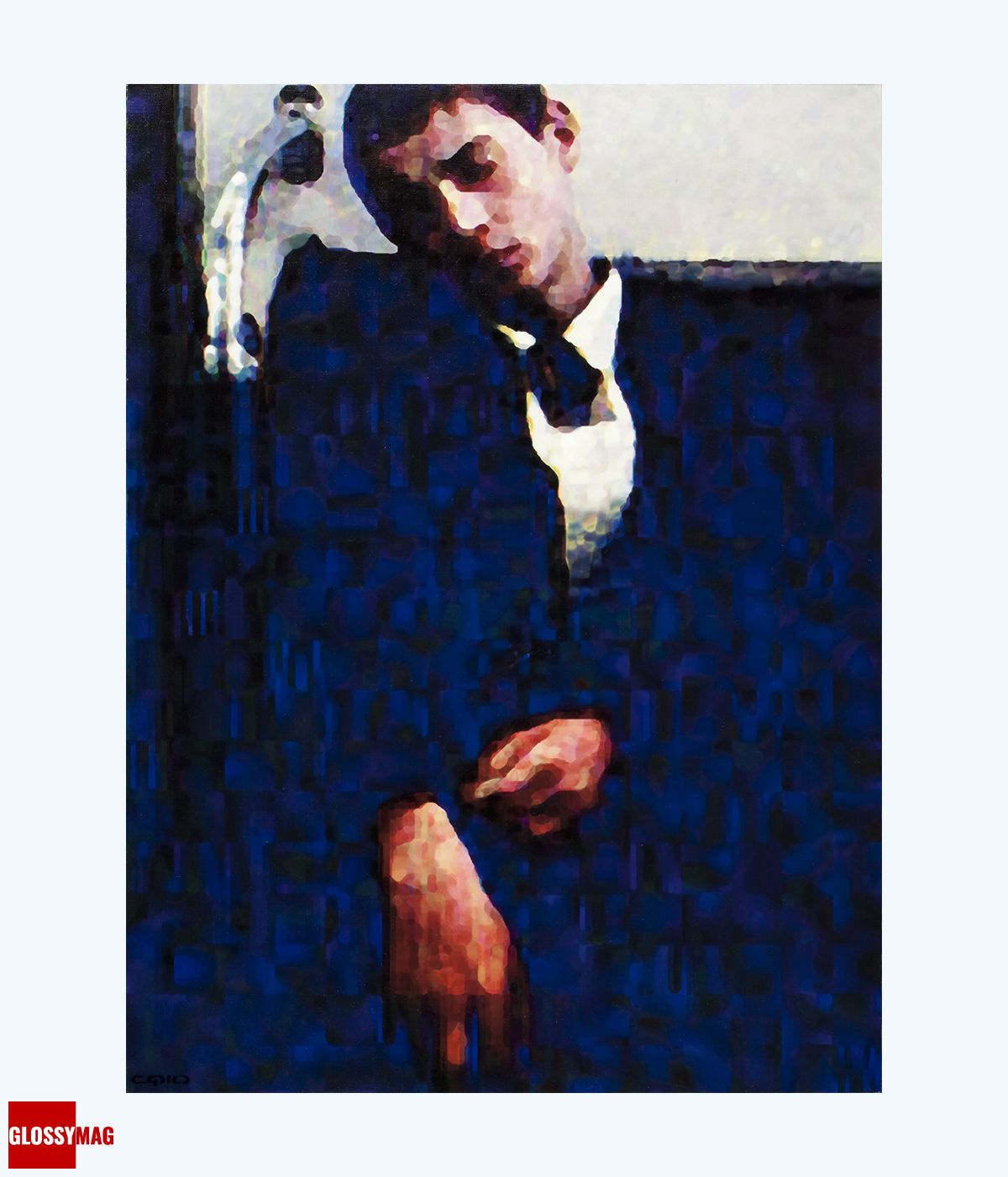 Семен Файбисович. «Мальчик с красными руками» из цикла «Опять метро», 2010 г.
