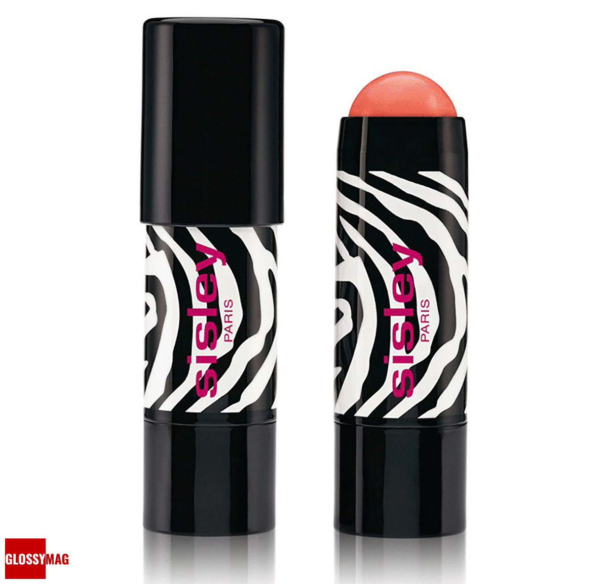 Sisley Paris, румяна Phyto-Blush Twist, оттенки: 01 Лепесток, 02 Фуксия, 03 Папайя