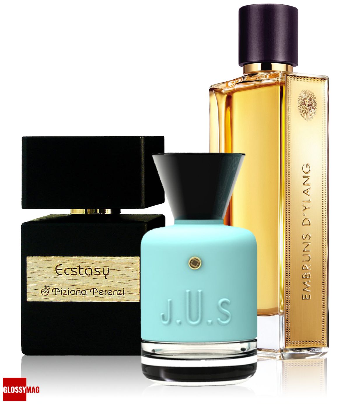 Tiziana Terenzi, Ecstasy; La Maison J.U.S., Ambraser; Guerlain, Embruns d’Ylang