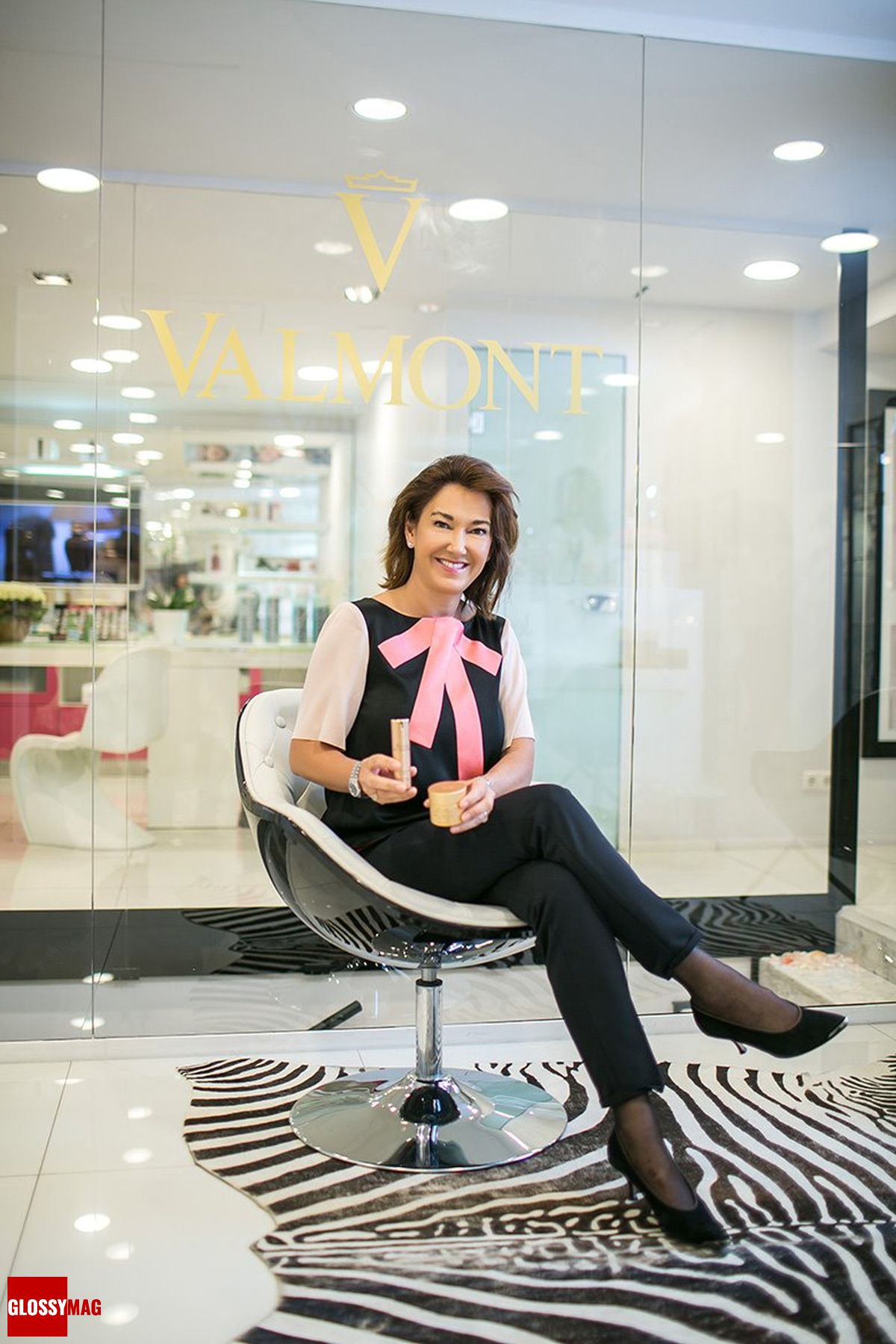 Софи Гийон: «Любовь к женщине, к женской красоте — это то, что движет маркой Valmont», фото 1 Интервью Виктора Гостищева с Софи Гийон Valmont, фото 1