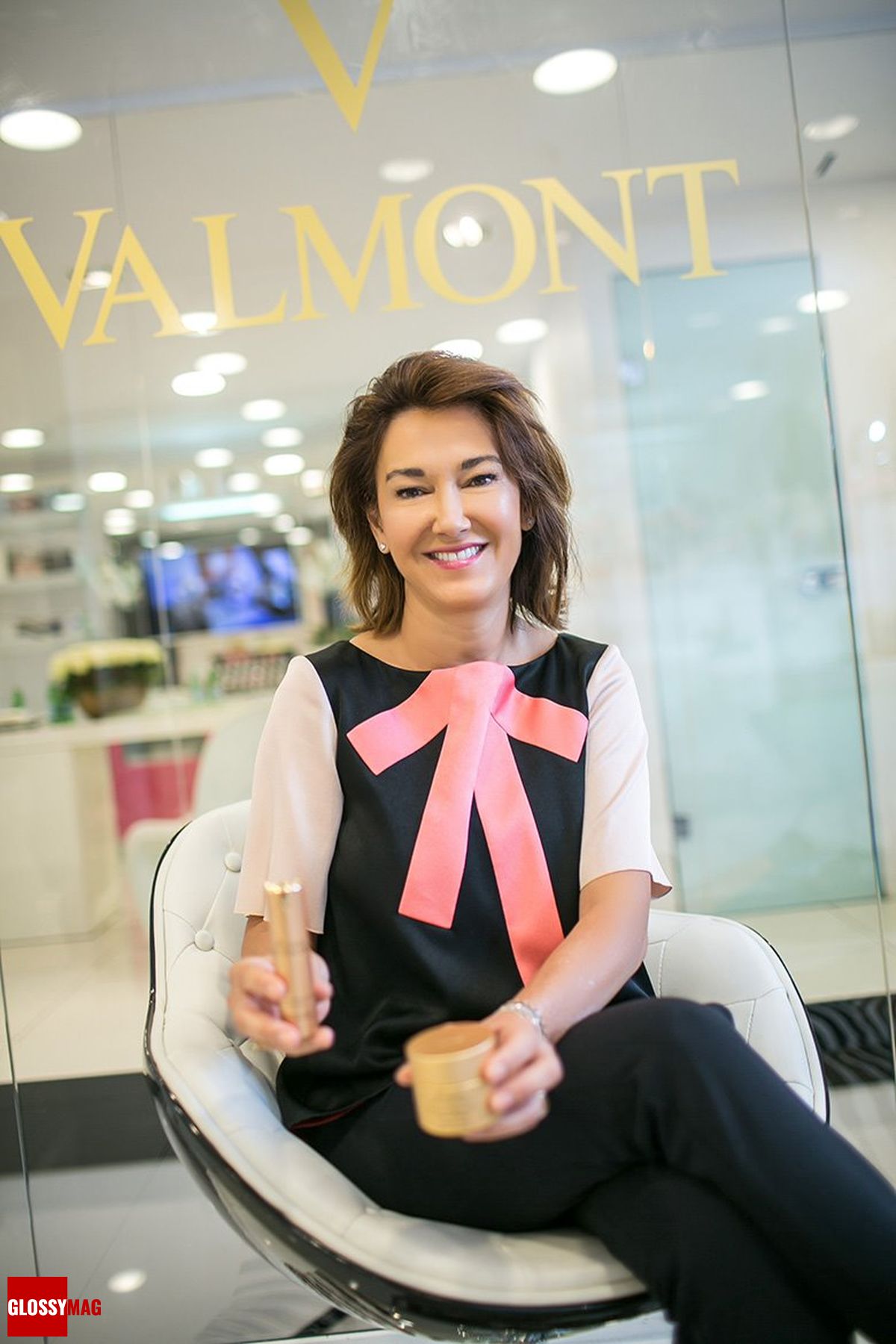 Софи Гийон: «Любовь к женщине, к женской красоте — это то, что движет маркой Valmont», фото 3 Интервью Виктора Гостищева с Софи Гийон Valmont, фото 3