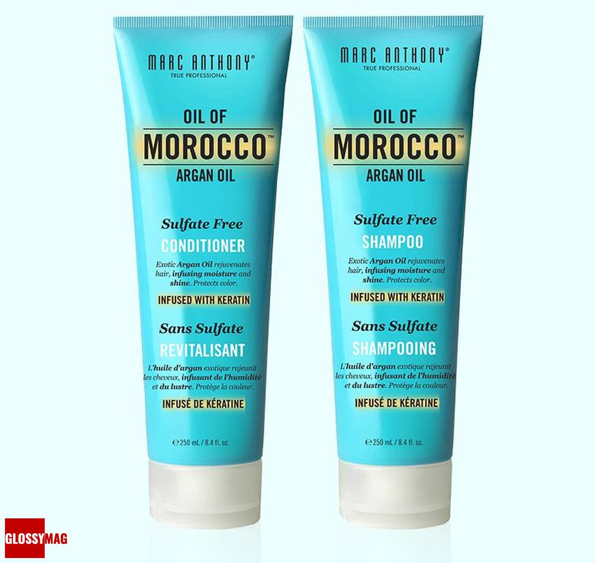 Marc Anthony, питающий кондиционер с маслом марокканского арганового дерева Oil of Morocco; питающий шампунь с маслом марокканского арганового дерева Oil of Morocco