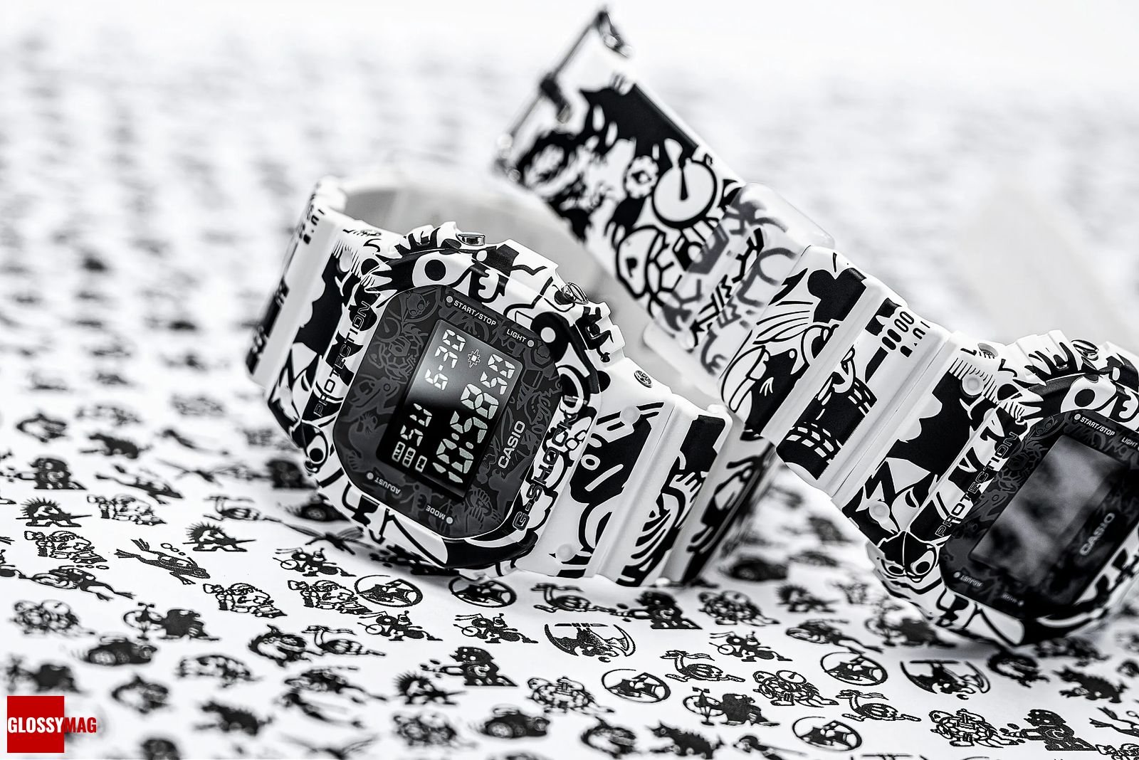 Новые G-Shock с изображениями 18 персонажей Master of G, фото 5