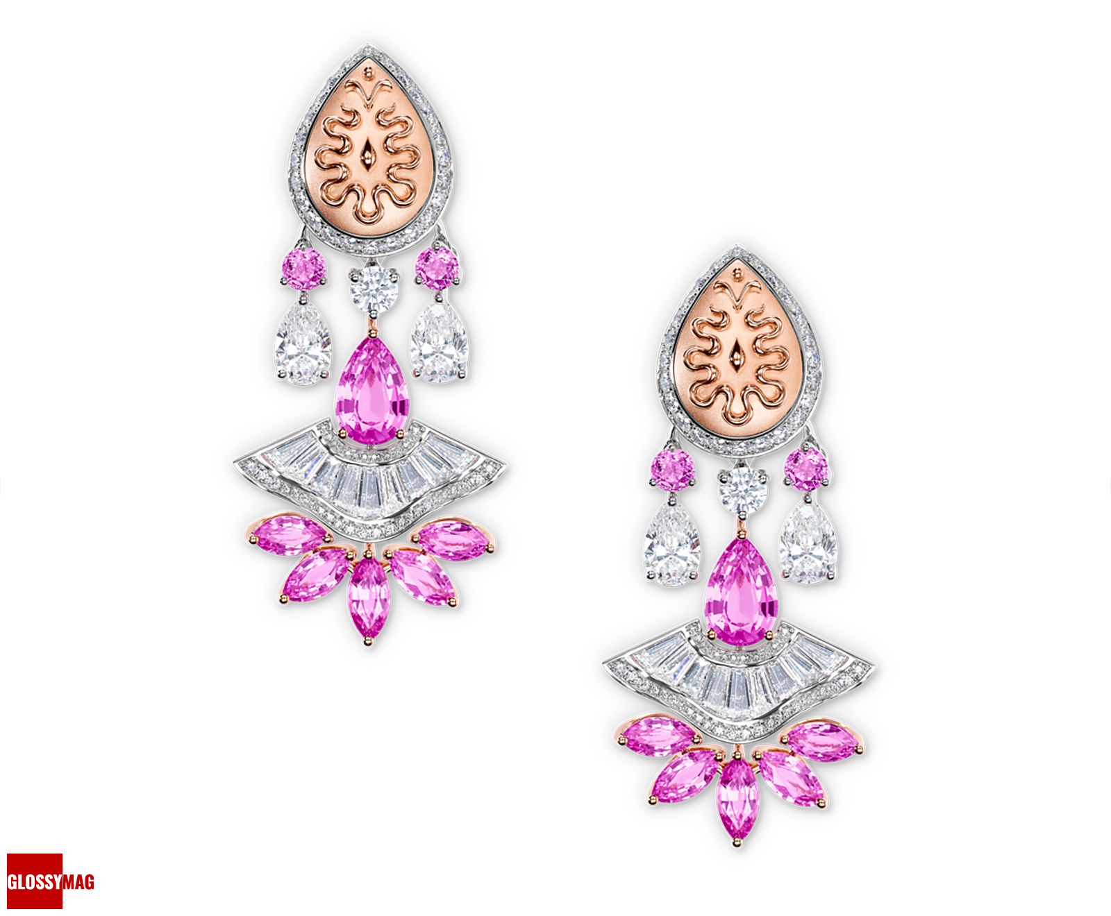 Сильвия Флоте: серьги Chopard