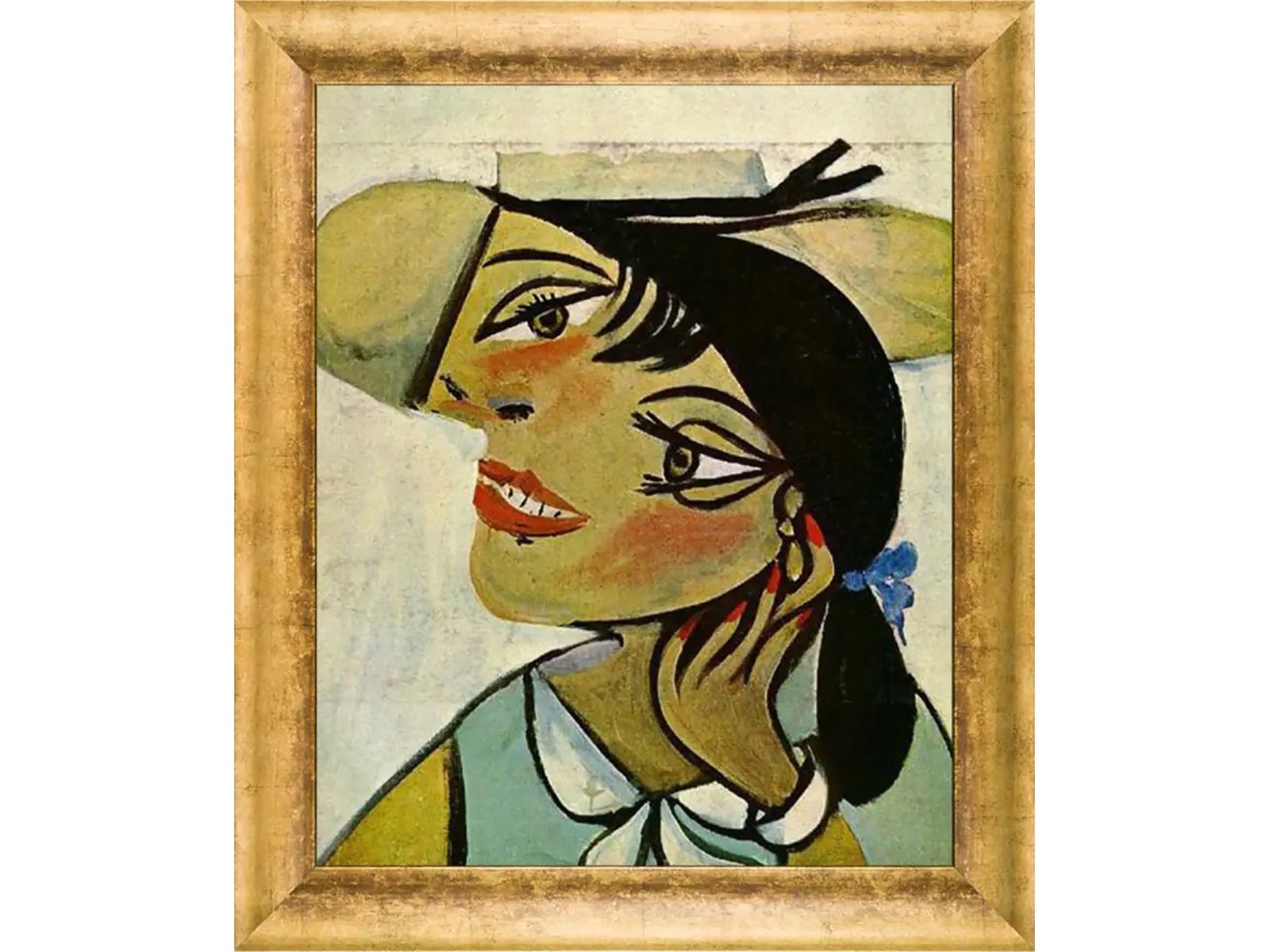 Пабло Пикассо. «Portrait of woman in d`hermine pass (Olga)», 1923 г.