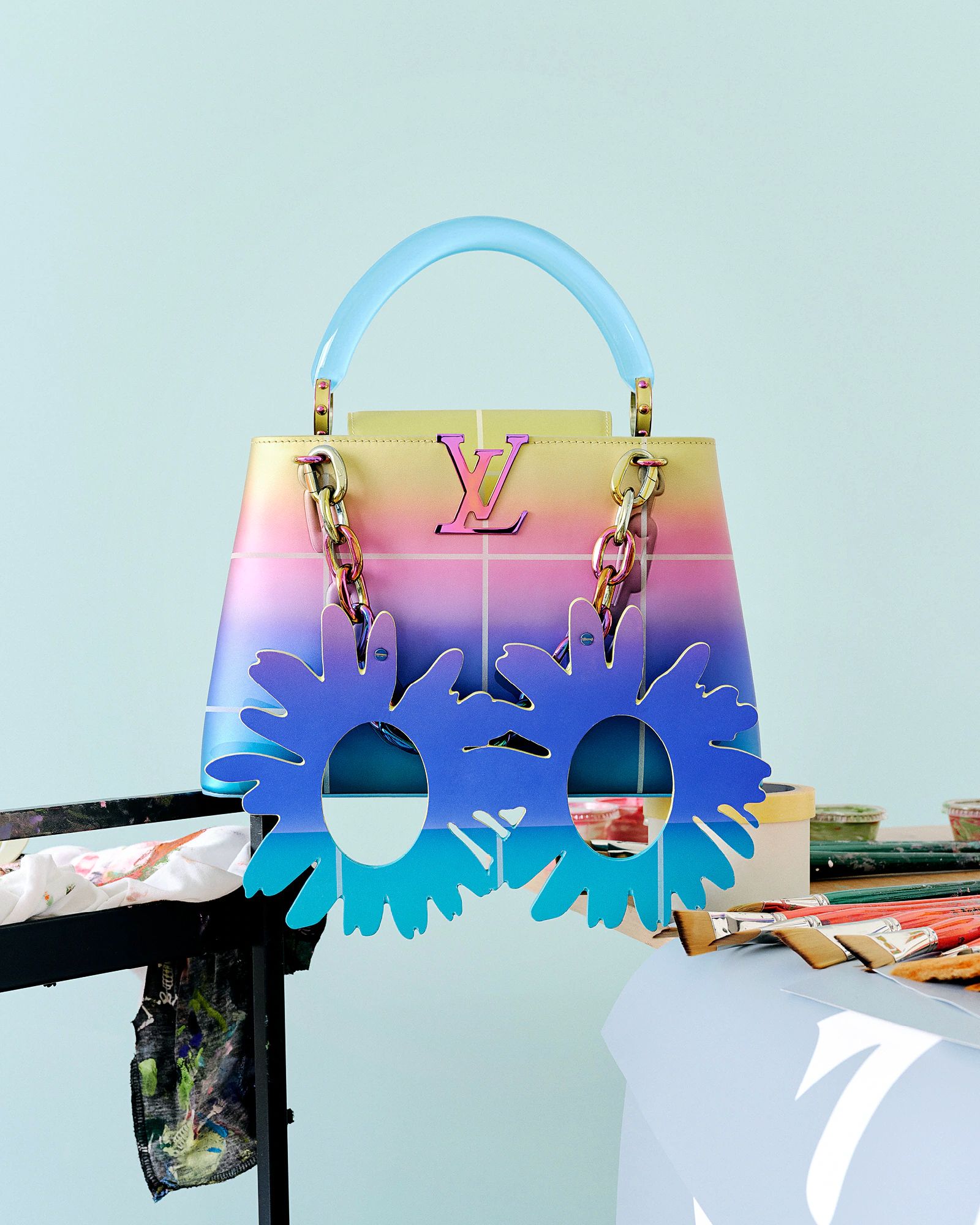 Сумка Louis Vuitton Capucines Амели Бертран