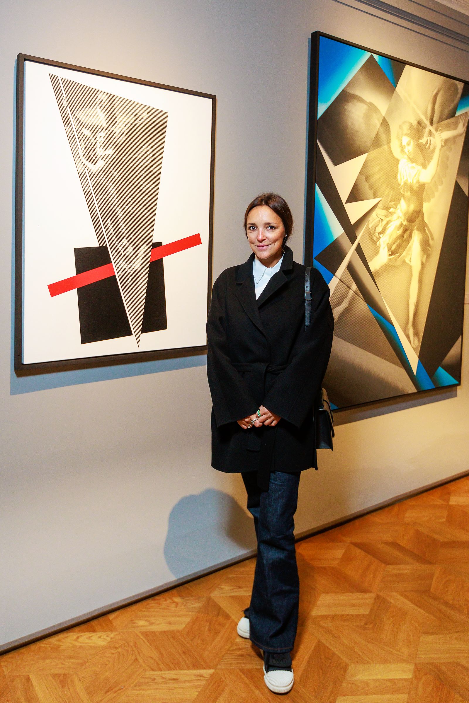 Алина Крюкова на открытии выставки «Re:Renaissance. Егор Остров» в РОСИЗО Алина Крюкова на открытии выставки «Re:Renaissance. Егор Остров»