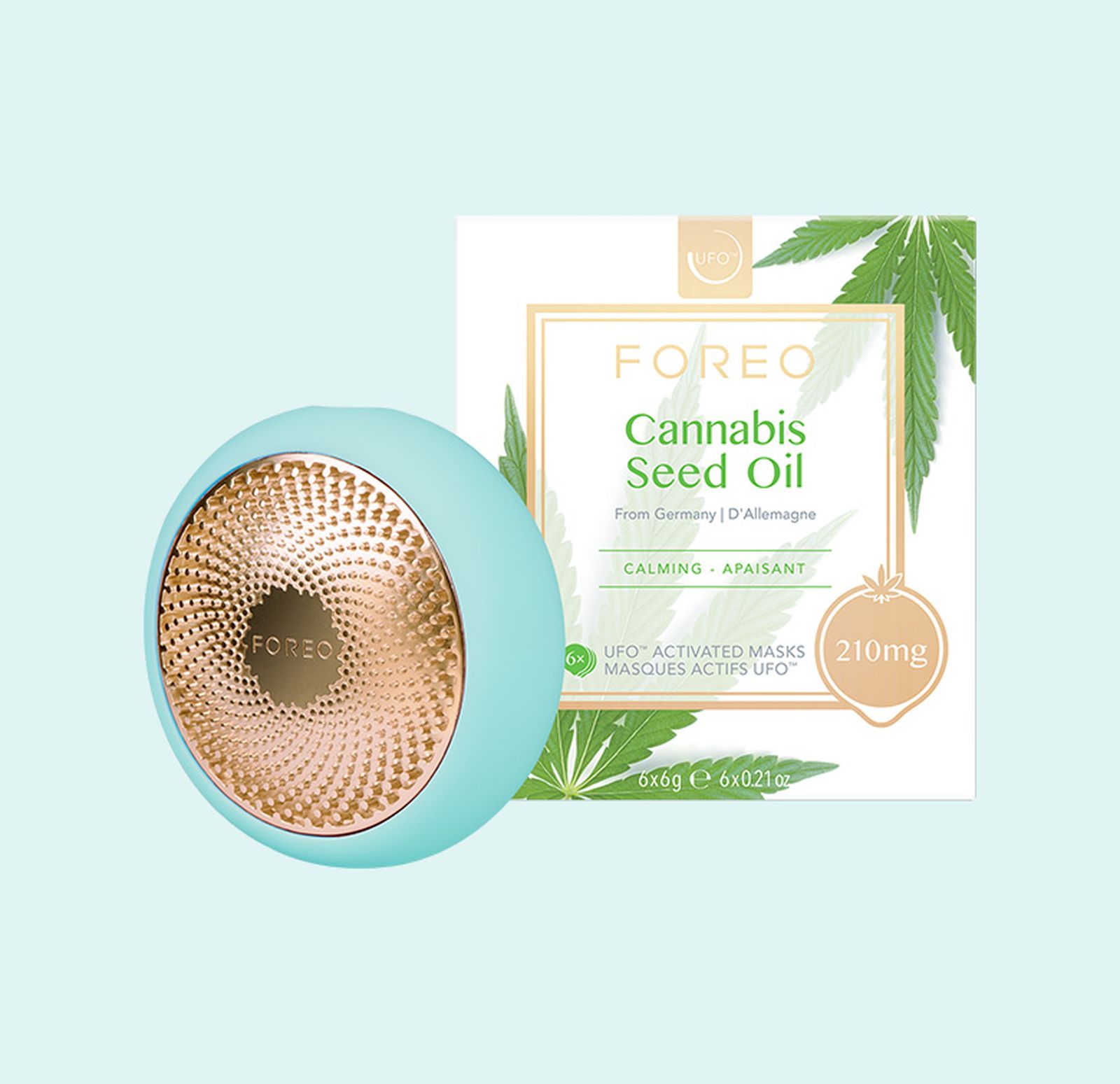 Foreo Cannabis Seed Oil Mask