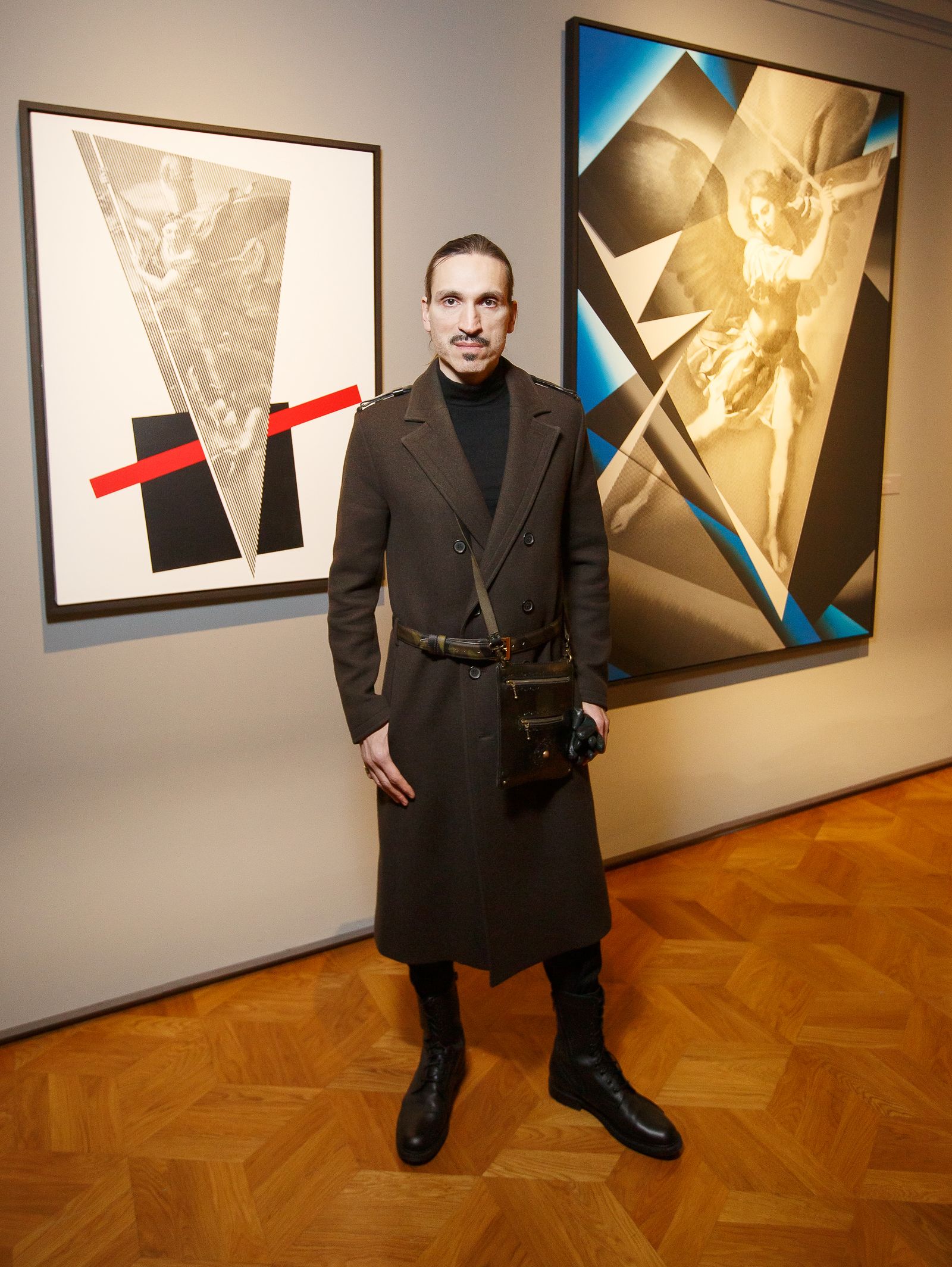 Илья Давыдов на открытии выставки «Re:Renaissance. Егор Остров» в РОСИЗО Илья Давыдов на открытии выставки «Re:Renaissance. Егор Остров»