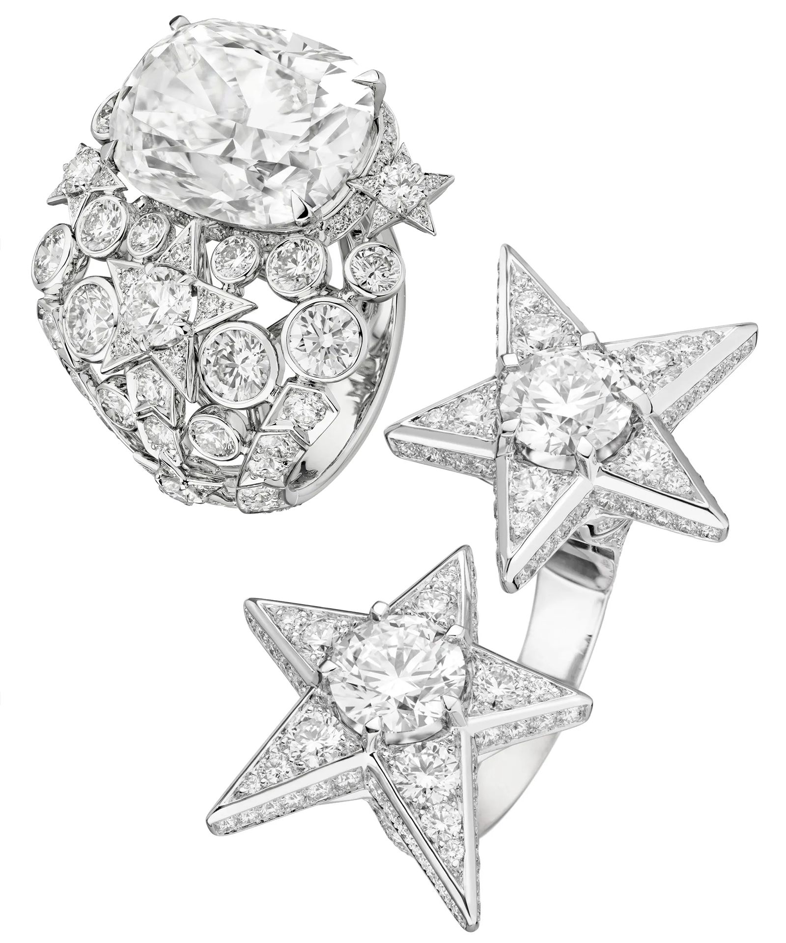 Кольца Comète Constellation из коллекции «1932» Chanel