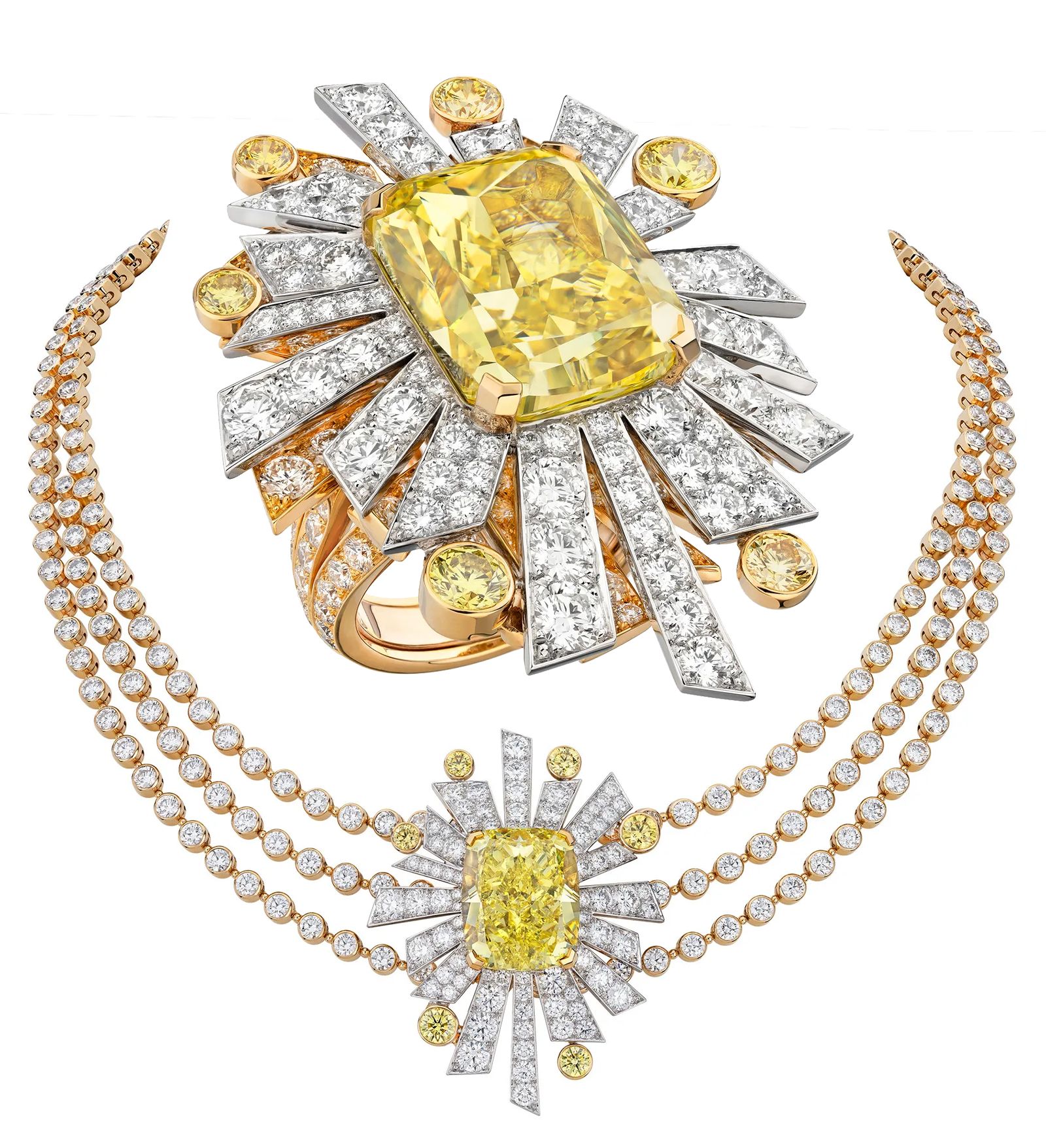 Кольцо, ожерелье Soleil 19 Août из коллекции «1932» Chanel