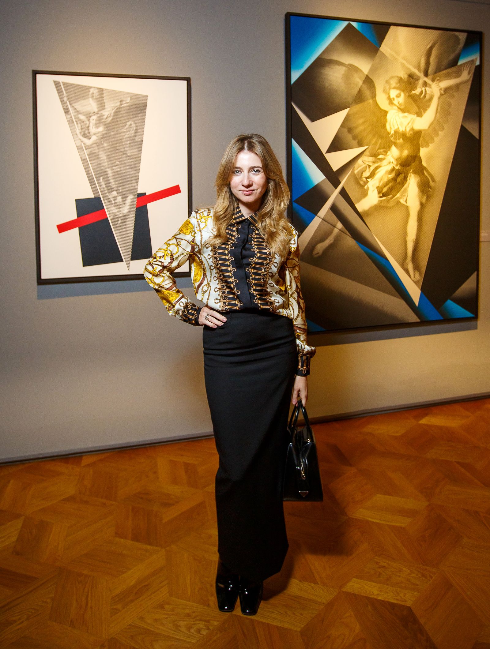 Кристина Краснянская на открытии выставки «Re:Renaissance. Егор Остров» в РОСИЗО Кристина Краснянская на открытии выставки «Re:Renaissance. Егор Остров»