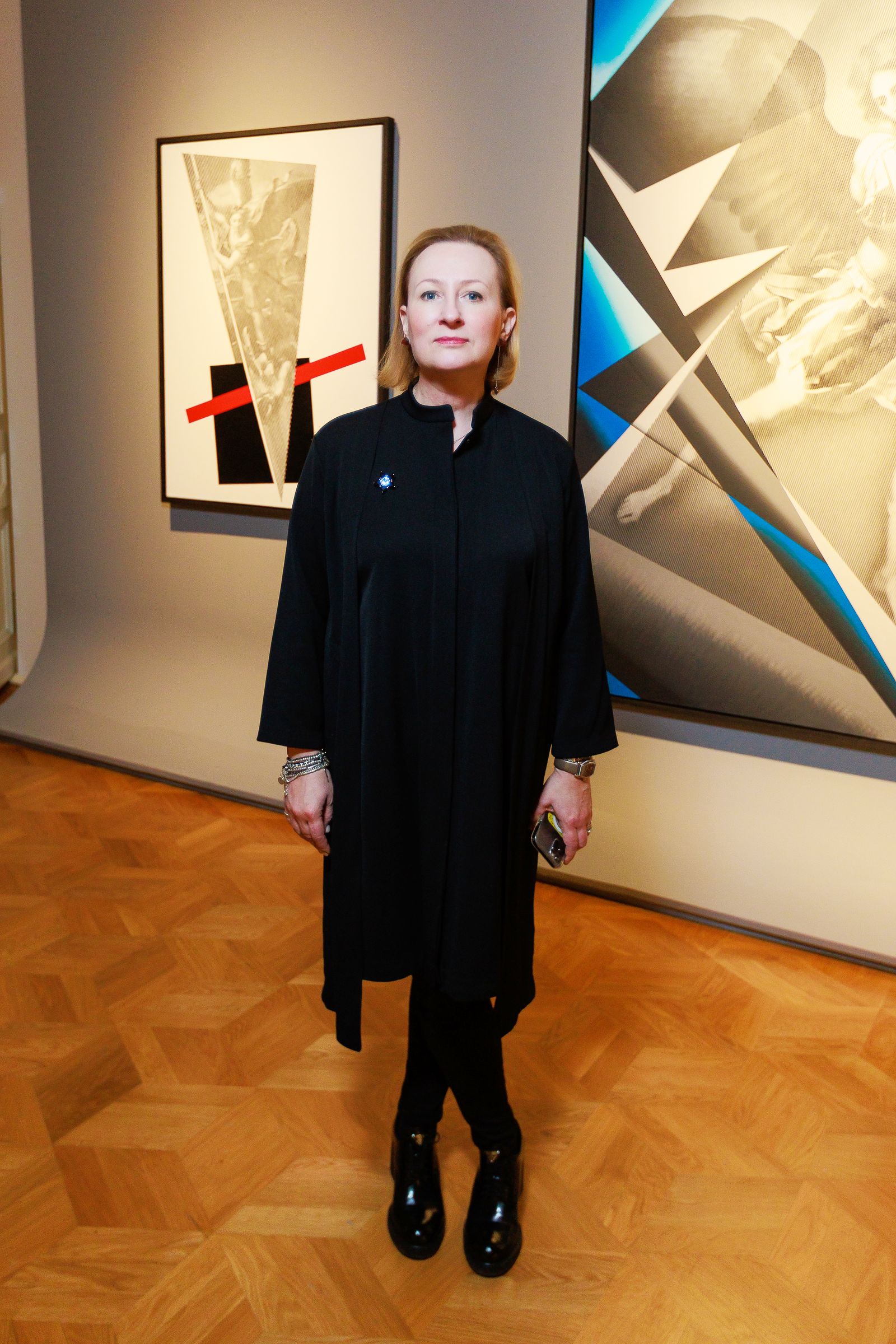 Ольга Галактионова, Генеральный директор РОСИЗО на открытии выставки «Re:Renaissance. Егор Остров» в РОСИЗО Ольга Галактионова, Генеральный директор РОСИЗО на открытии выставки «Re:Renaissance. Егор Остров»