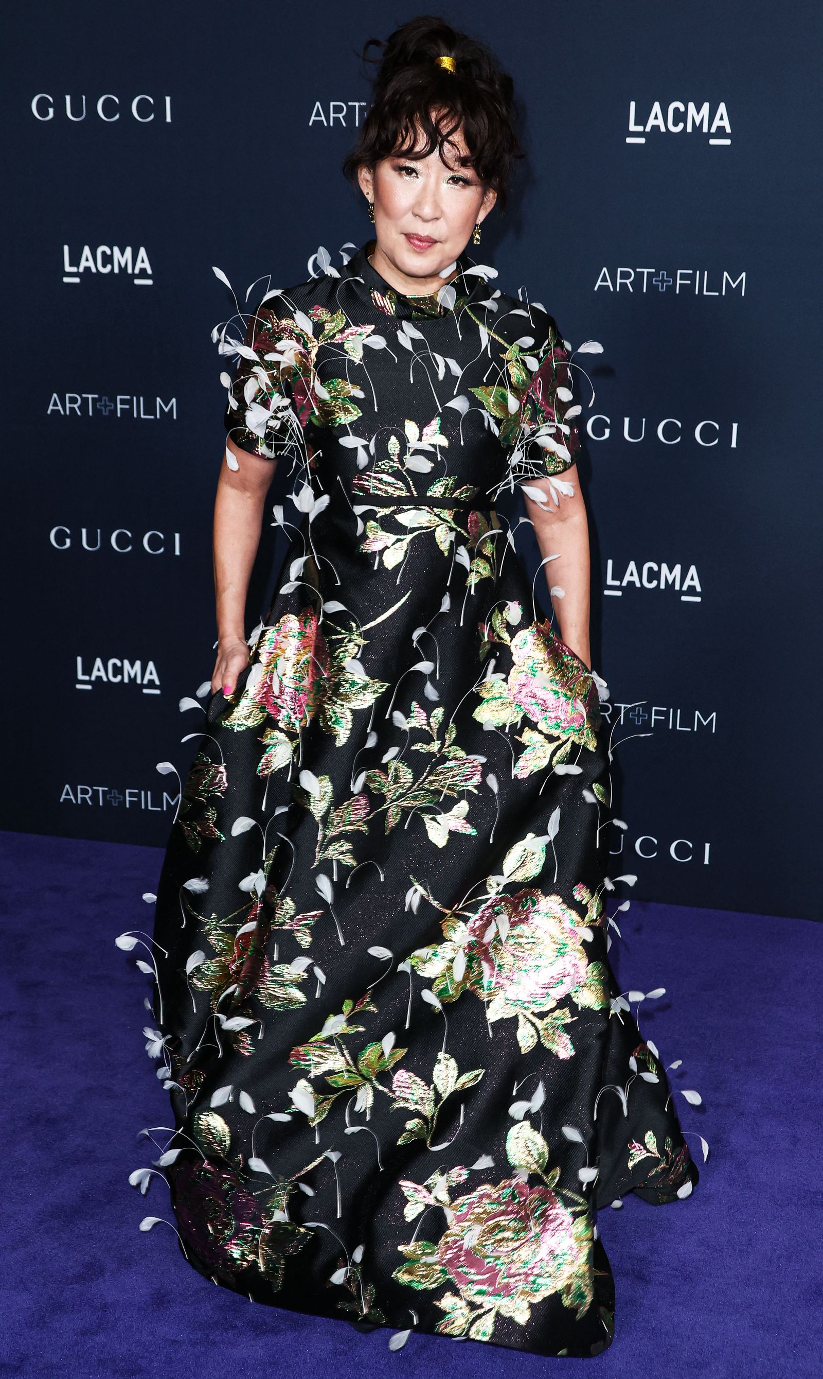 Сандра О на 11-м ежегодном гала-концерте LACMA Art + Film Gala 2022 в Лос-Анджелесе, 5 ноября 2022 г.