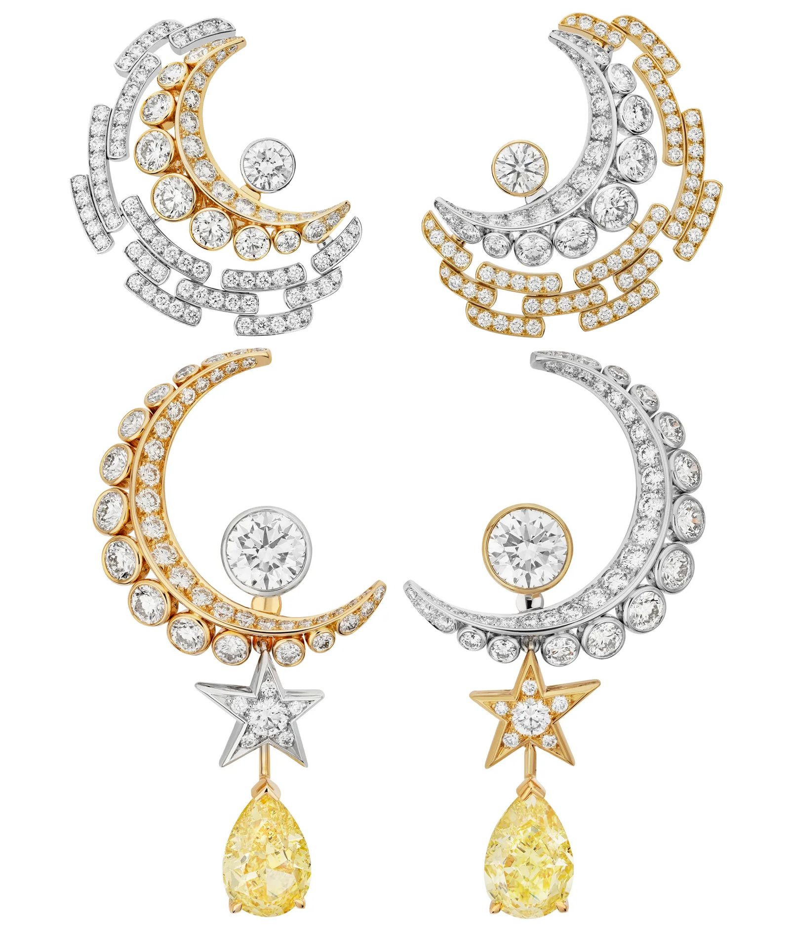 Серьги Lune Solaire из коллекции «1932» Chanel