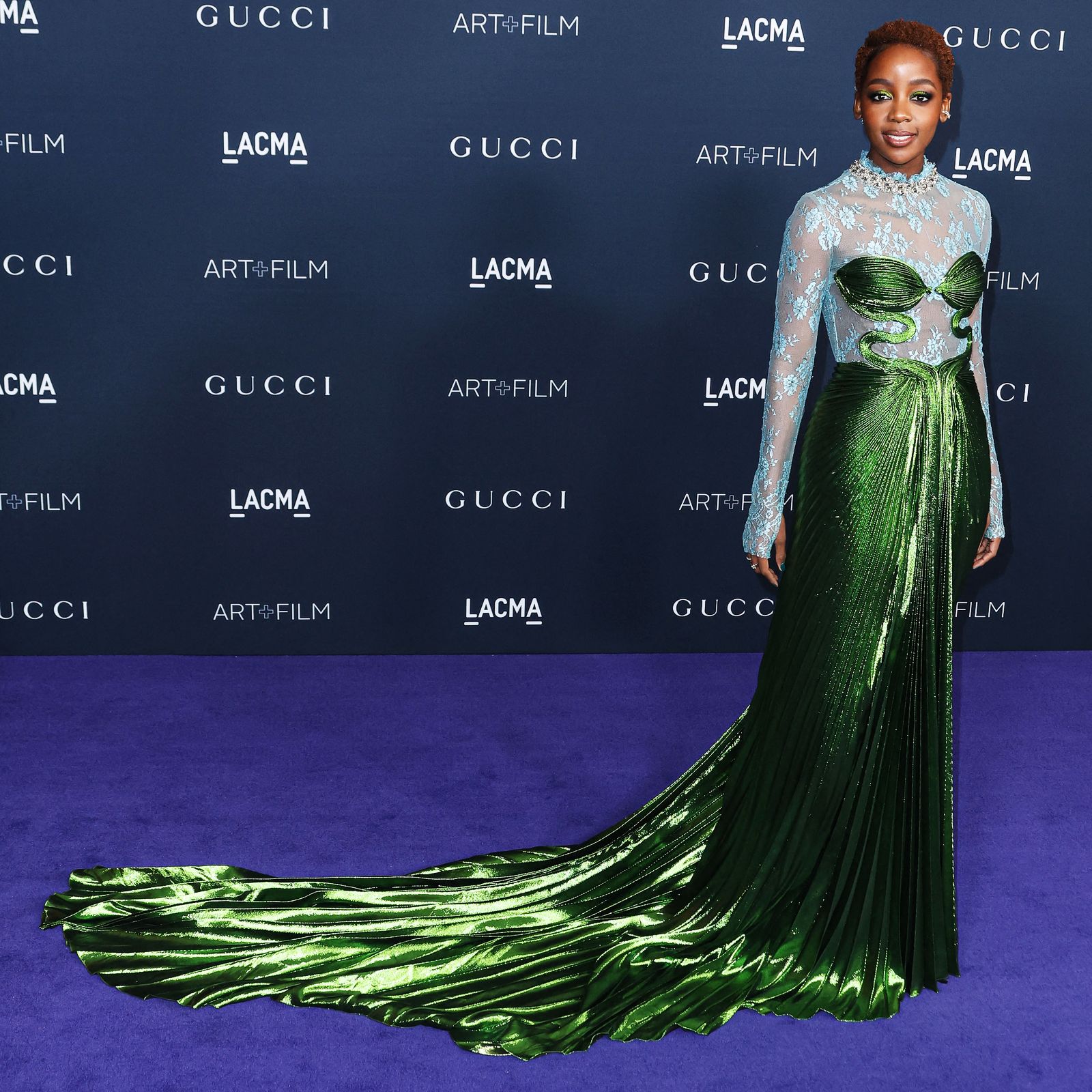 Тусо Мбеду на 11-м ежегодном гала-концерте LACMA Art + Film Gala 2022 в Лос-Анджелесе, 5 ноября 2022 г.