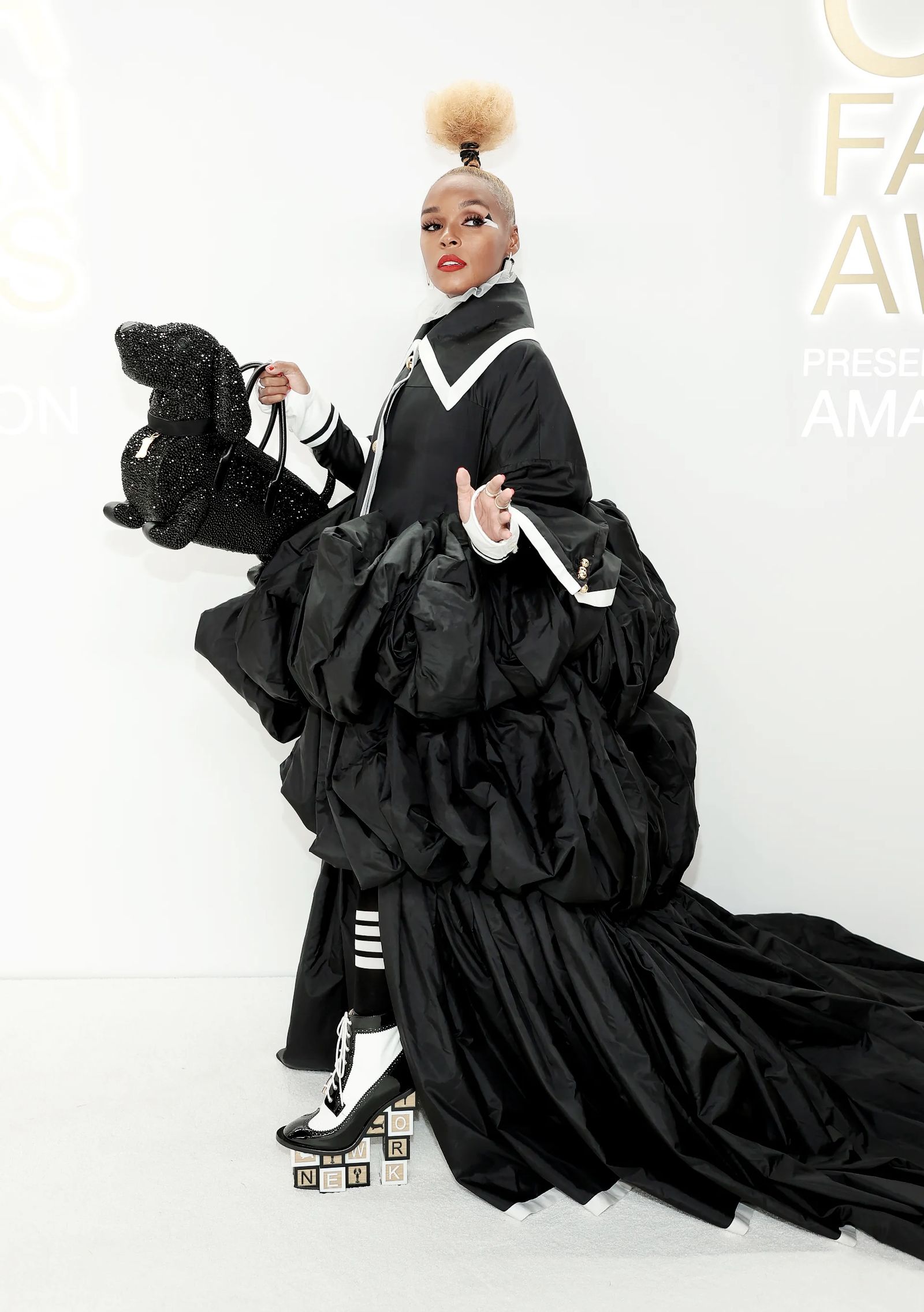 Жанель Монэ на церемонии CFDA Awards 2022 в Нью-Йорке, 7 ноября 2022 г.