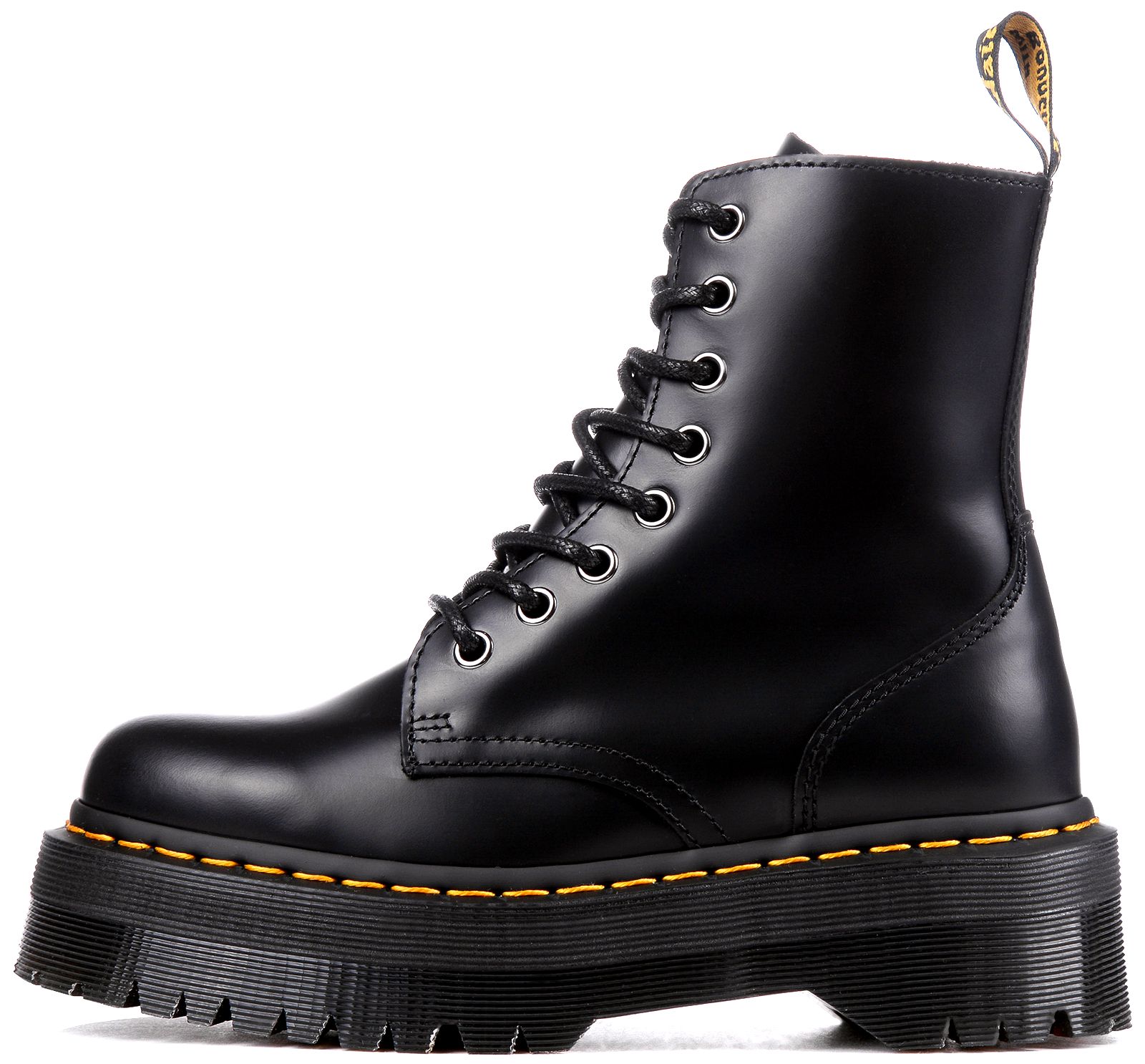 Ботинки Dr. Martens Jadon Smooth Leather Platform из эпизода 7 «If You Don’t Woe By Now» сериала «Wednesday»