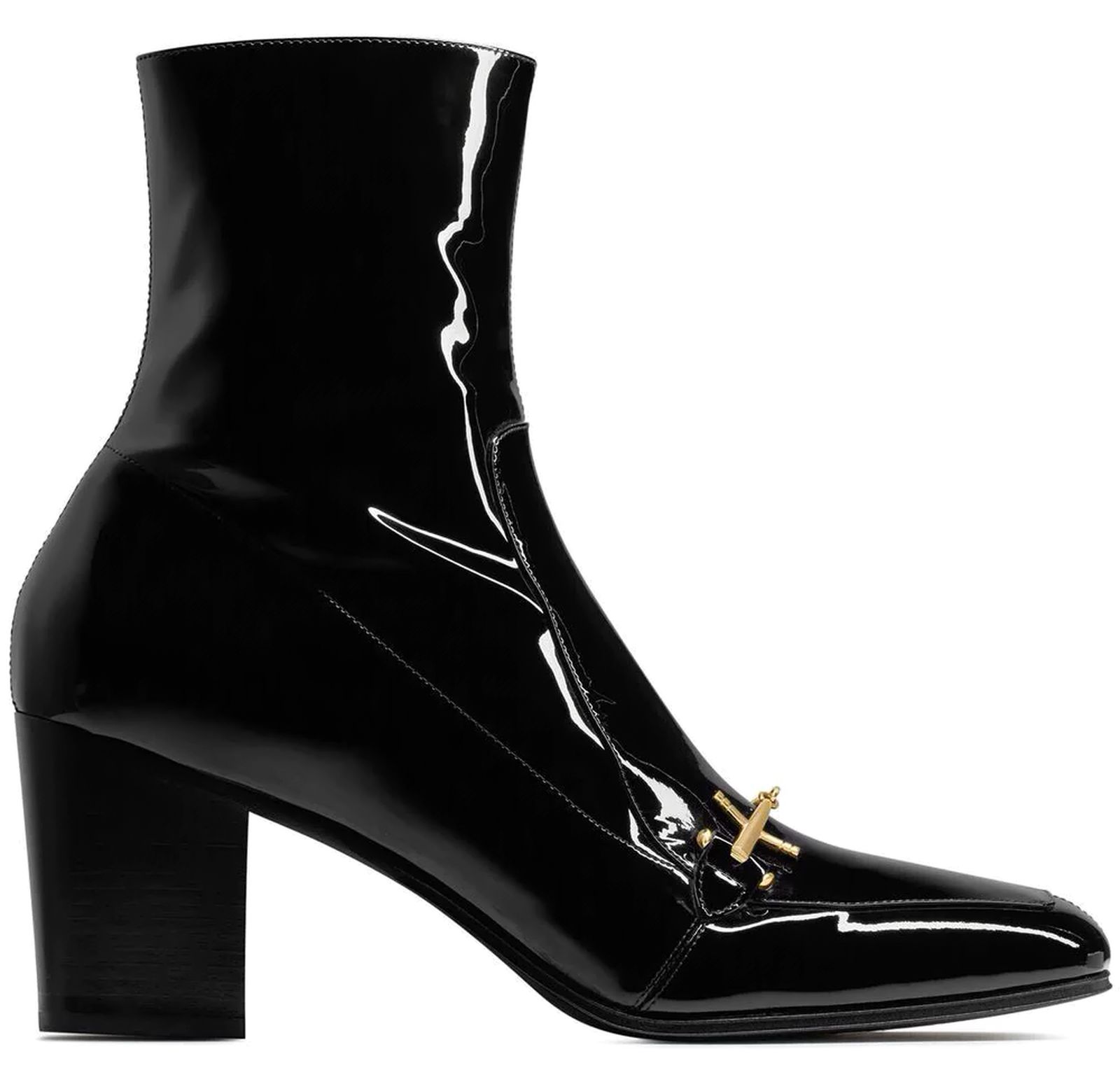 Ботинки Saint Laurent Beau 75 Horsebit