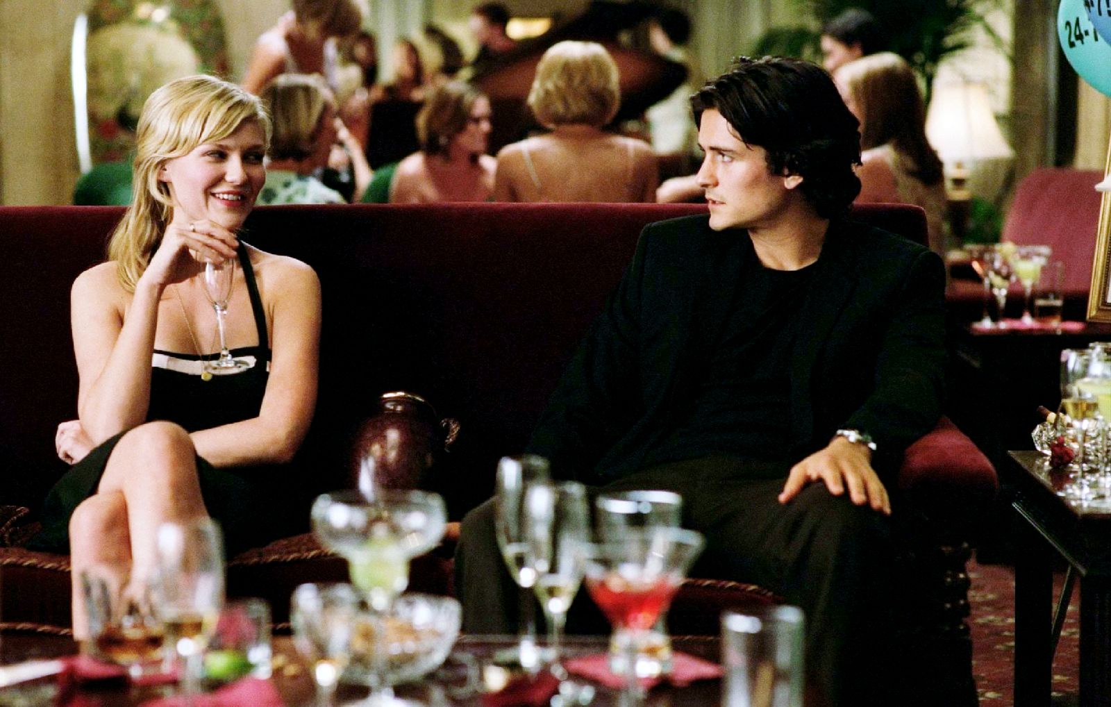 Кирстен Данст и Орландо Блум в фильме «Элизабеттаун», 2005 г.