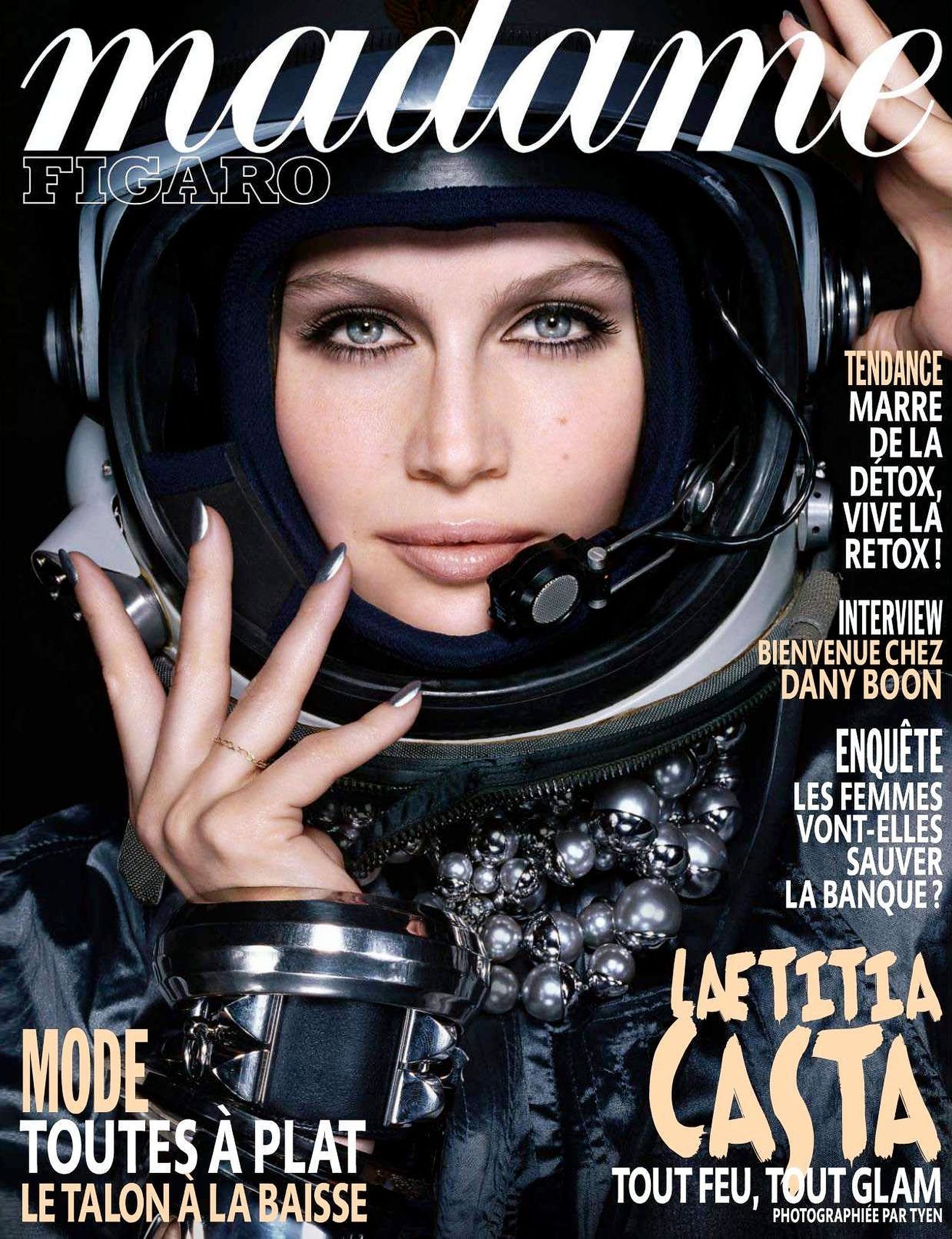 Летиция Каста на обложке Madame Figaro Летиция Каста на обложке журнала Madame Figaro