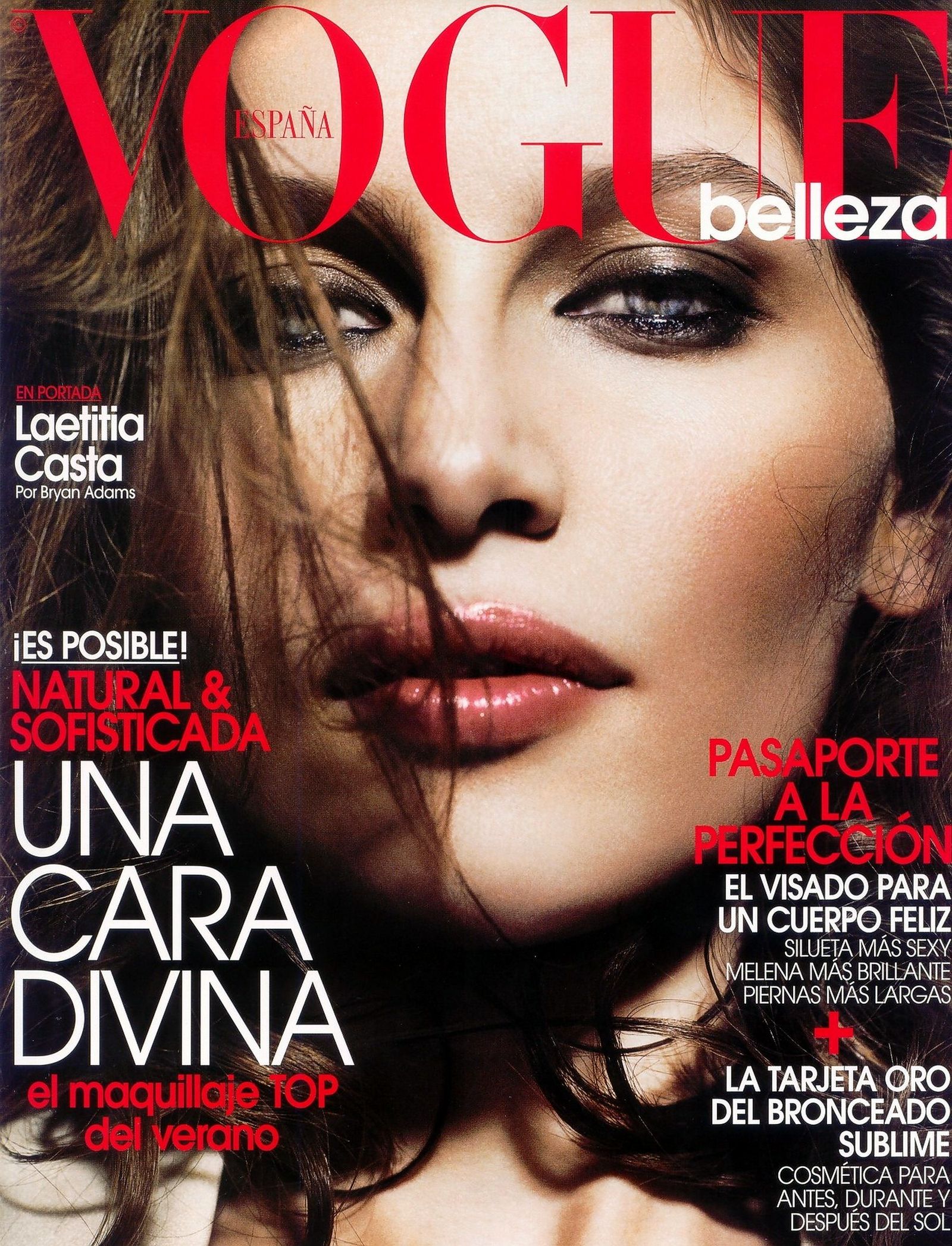 Летиция Каста на обложке журнала Vogue España, 2009 г. Летиция Каста на обложке журнала Vogue España, июль 2009 г.