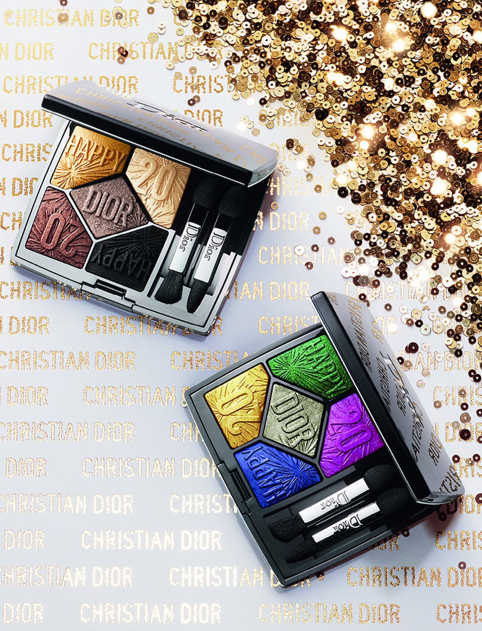 Dior, лимитированный выпуск палетки Dior 5 Couleurs Eyeshadow Holiday 2019, фото 1