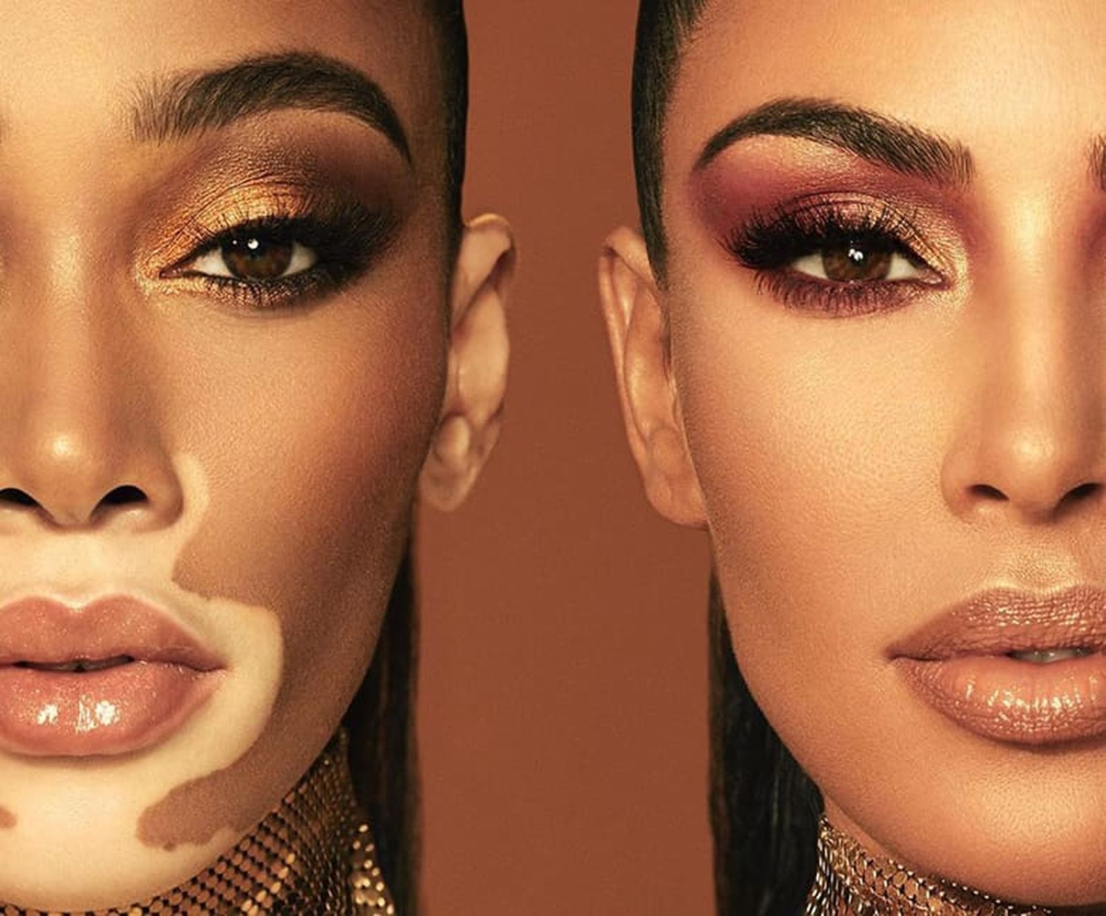 Ким Кардашьян и Винни Харлоу представили совместную коллекцию KKW X Winnie, фото 1