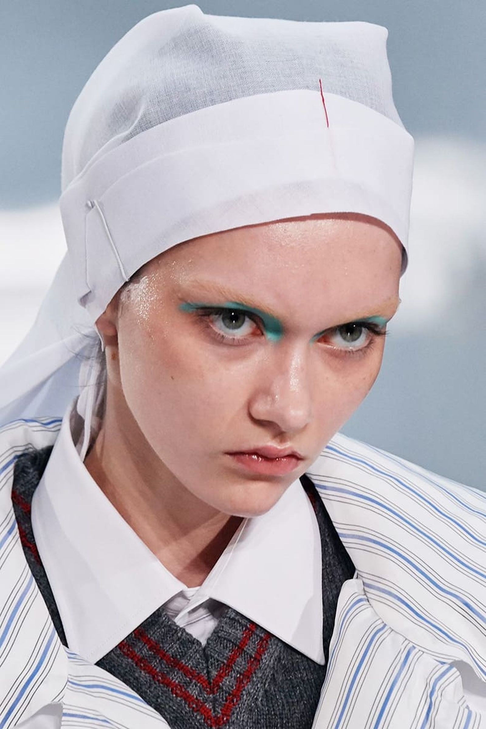 Макияж на шоу Maison Margiela Spring/Summer 2020, фото 2